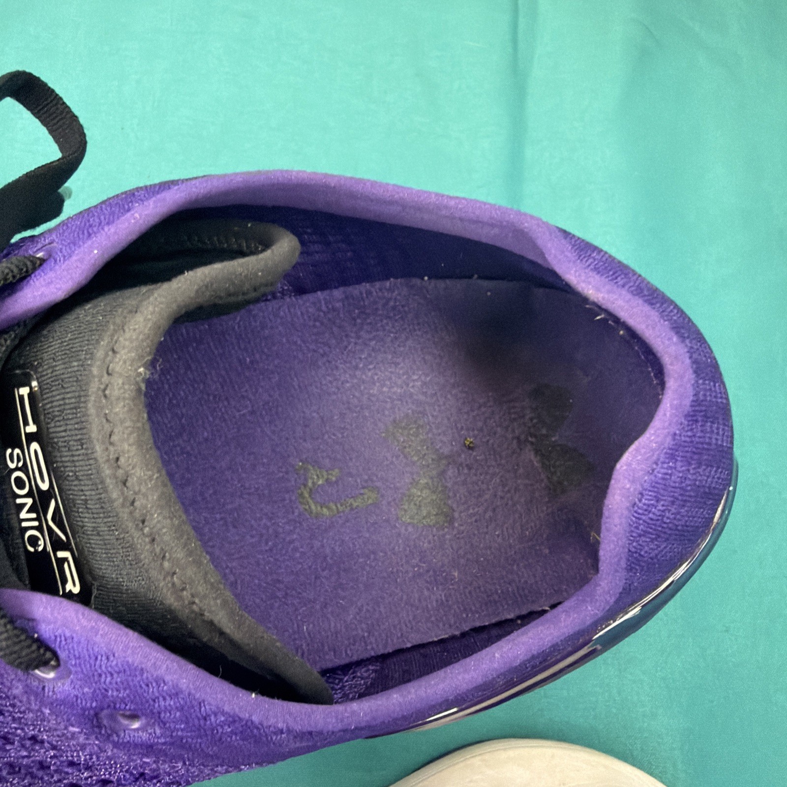 Under Armour HOVR Sonic CT 1.1 Men’s Size 11.5 Running Shoes Purple Sneakers