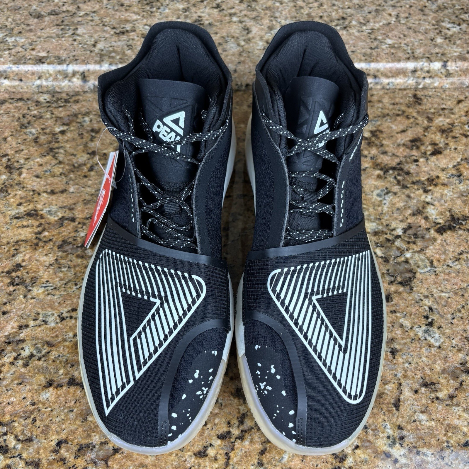 Peak Taichi Attitude Big Triangle Andrew Wiggins Black Soul Basketball Men Sz 12