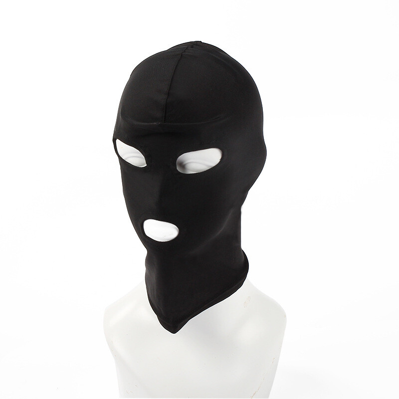 Elastic Fabric Mask with A Head Cover Open Eye and Mouth Mask Performance Mask