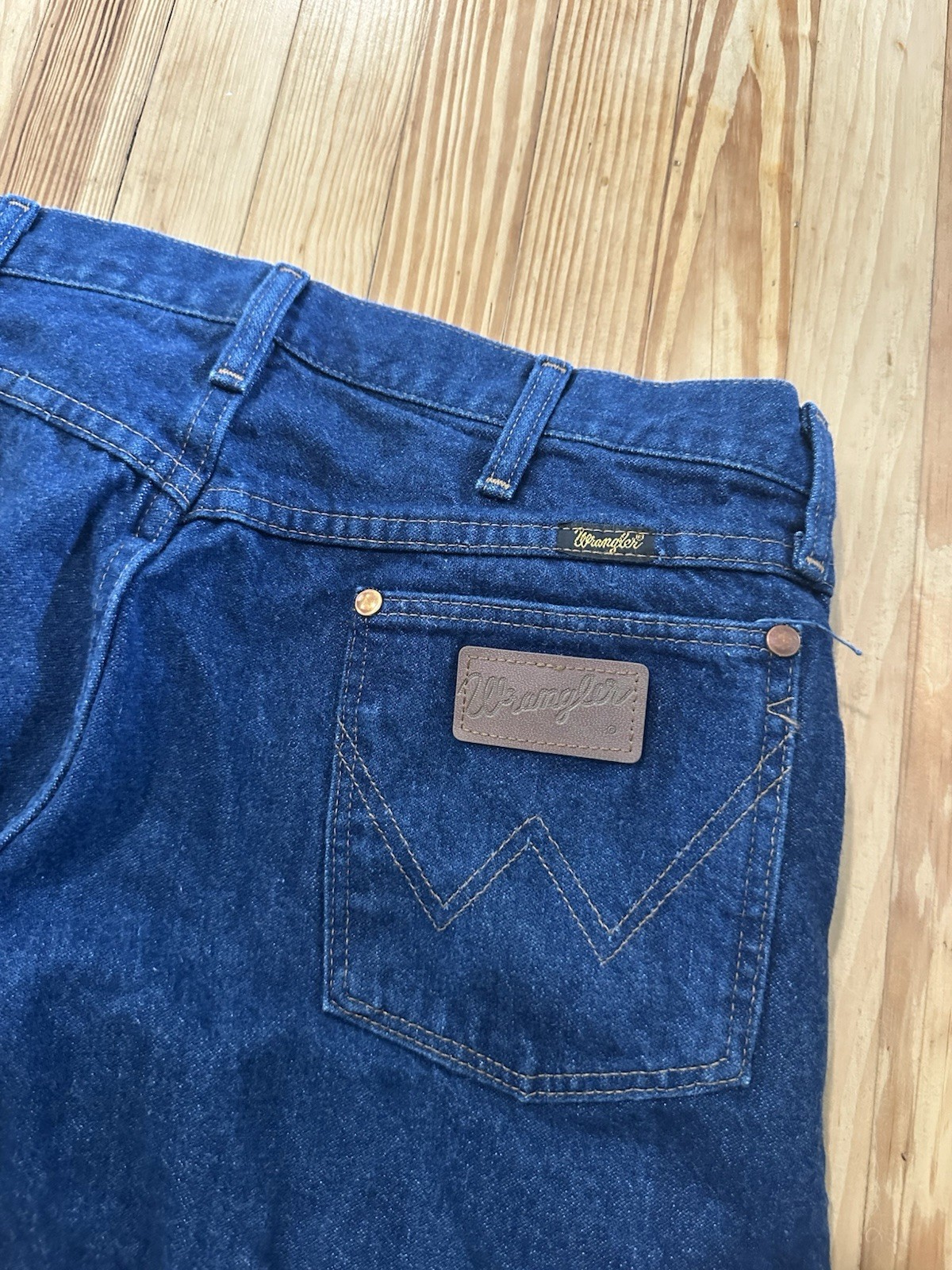 Wrangler 13MWZ Cowboy Cut Jeans – Blue 36 x 32 Vintage