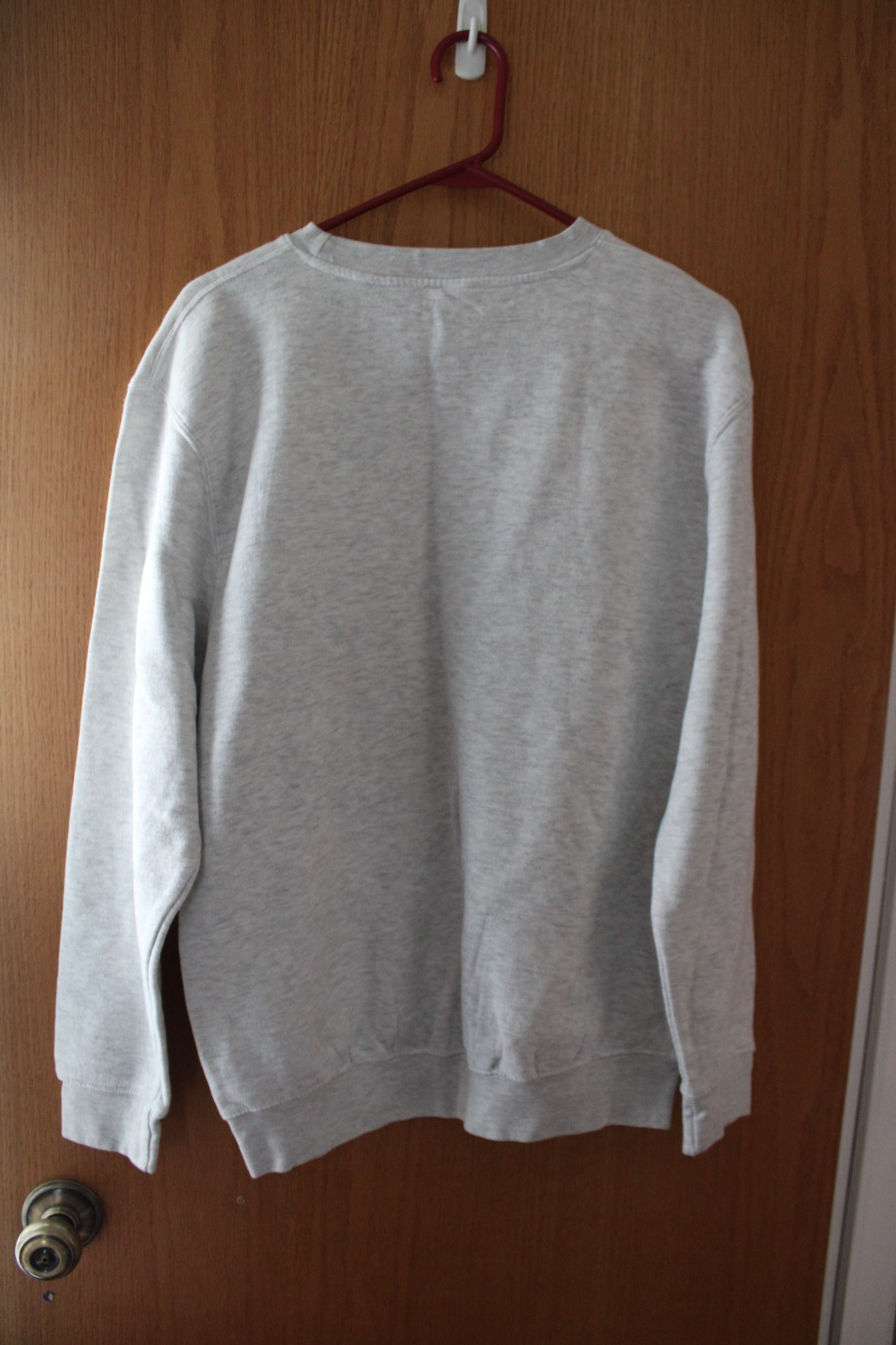 Fennec Fox Ash Gray Crewneck Sweatshirt, Size M