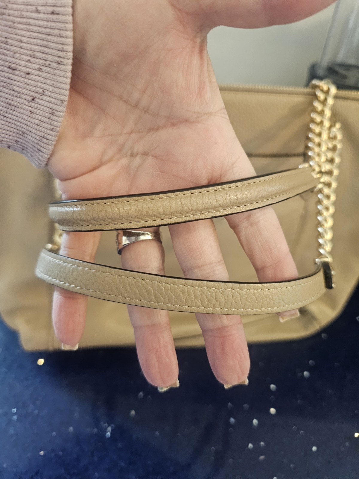 Coach Ava Chain Tote 87775 Shoulder Bag
