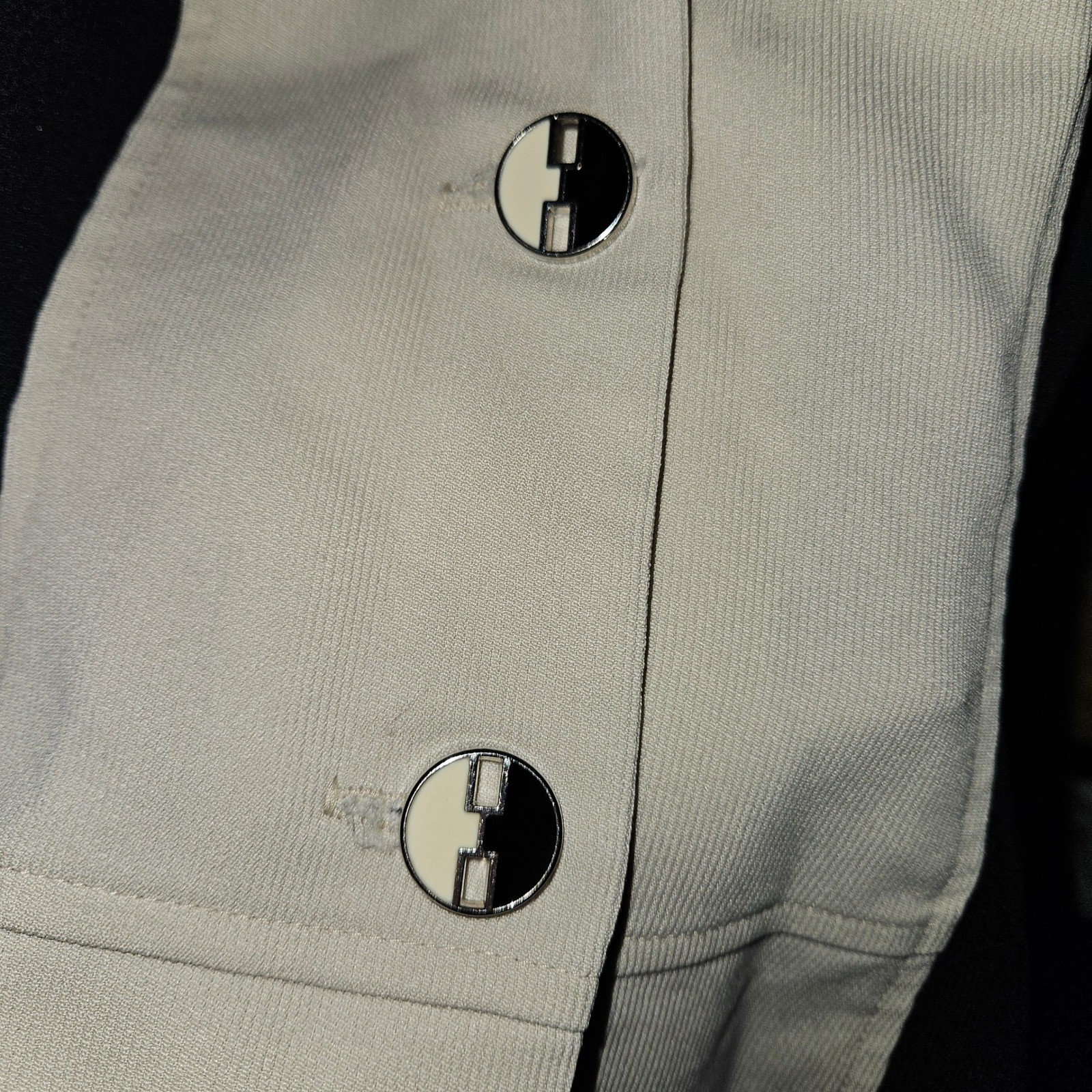Breakin Loose Vintage Colorblock Vest Top Button Up