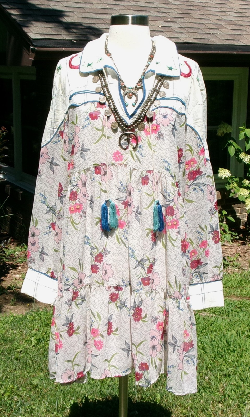 Super Cute Double D Ranch Cassidy Dress with Slip NWT Minor Flaw Size Medium