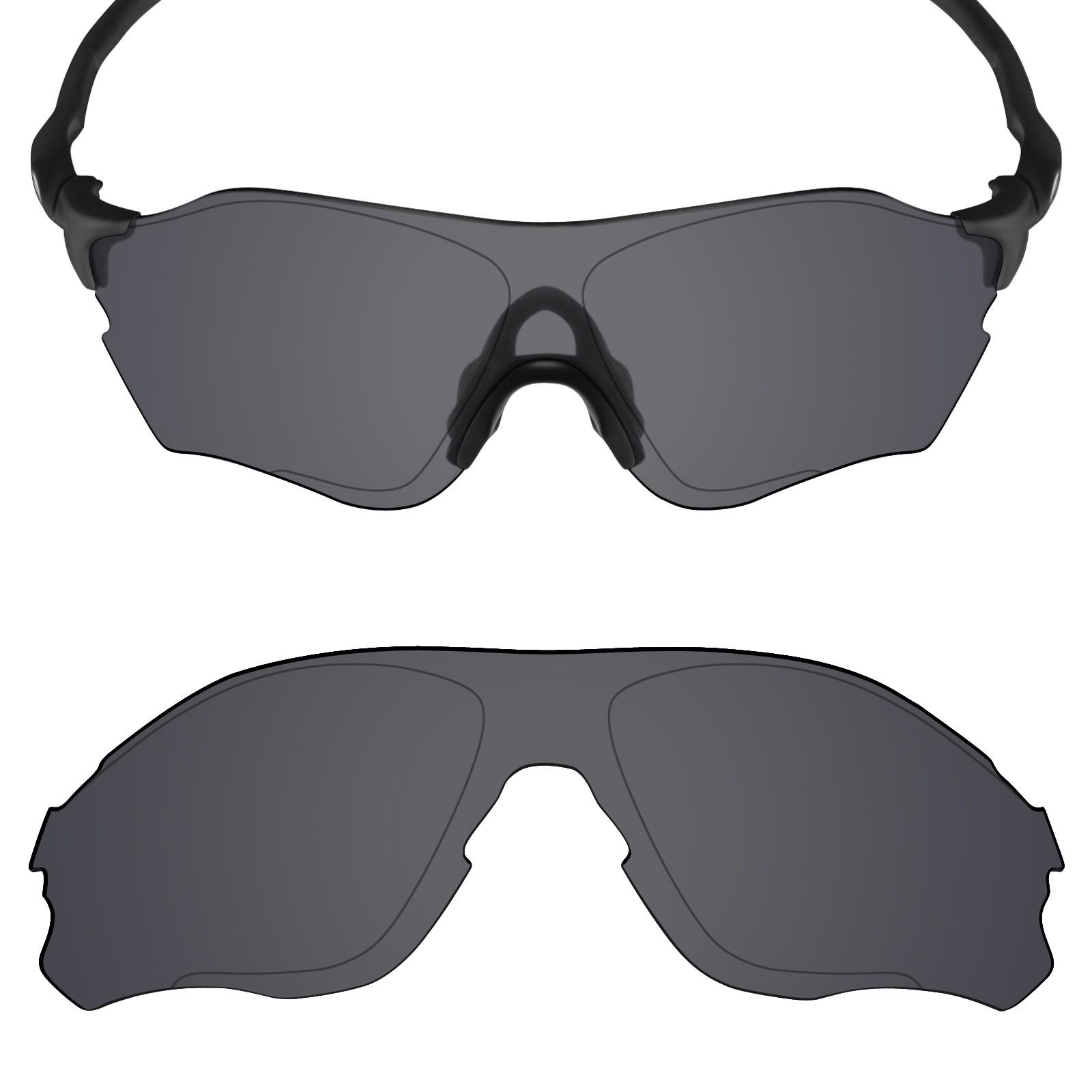 hdhut Polarized Replacement Lenses for-Oakley EVZero Path Sunglasses OO9308