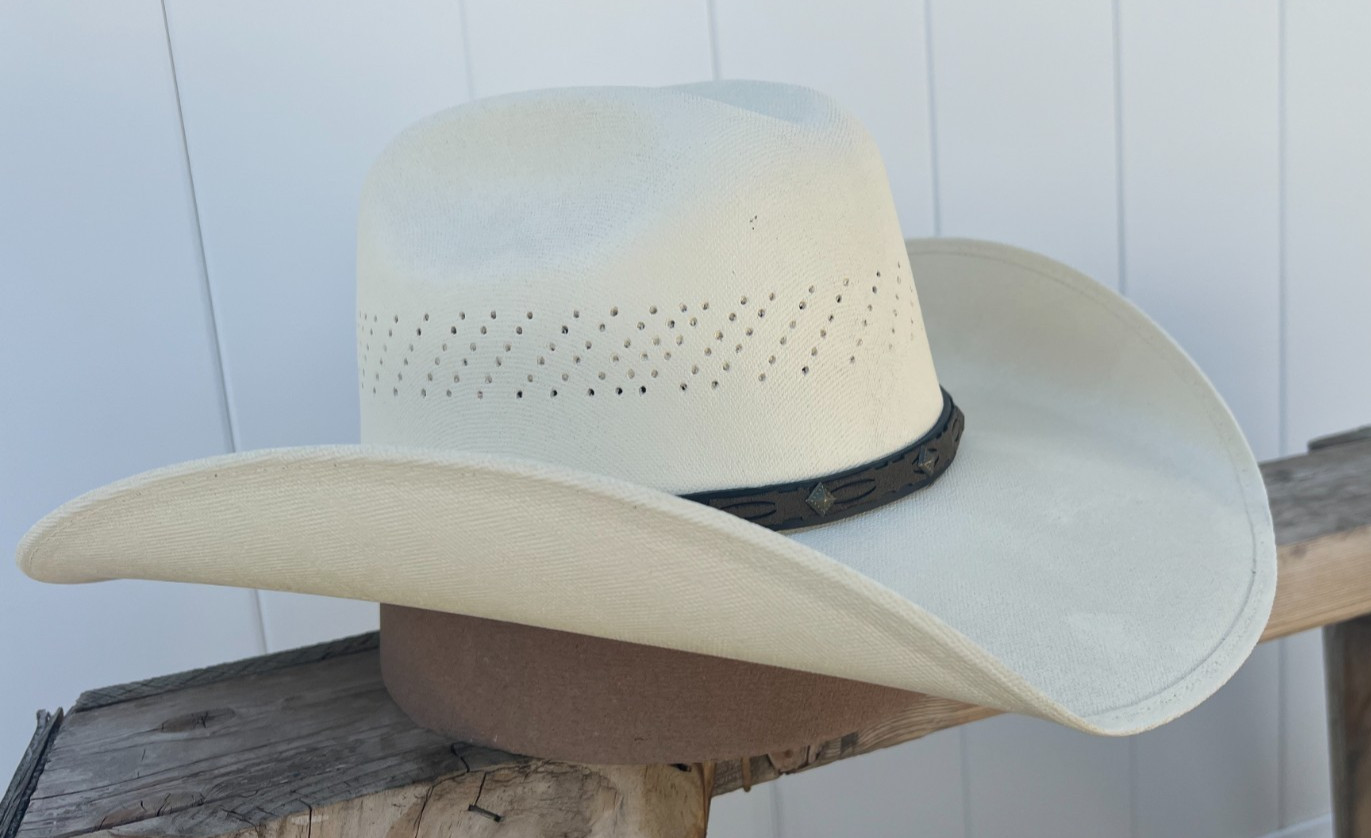 MEN’S WESTERN COWBOY RODEO HAT. RANCH STYLE COWBOY RIDING HAT. SOMBRERO VAQUERO