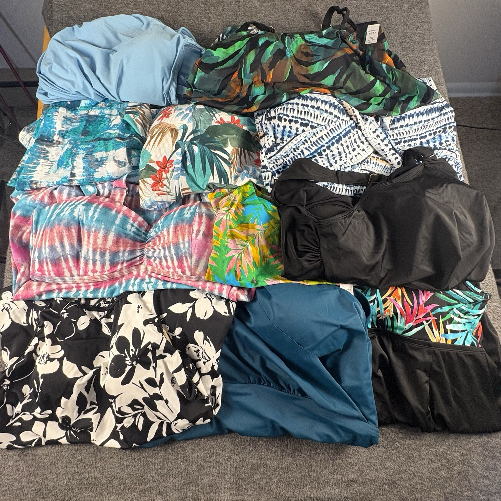 Wholesale Swimwear Reseller Lot 11 Pc NWT NWOT Jantzen Kim Gravel