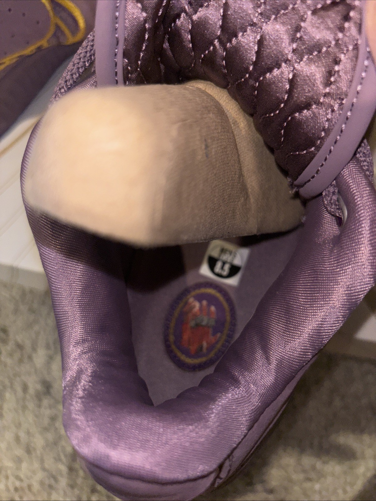 LEBRON XXI Violet Dust/University Gold