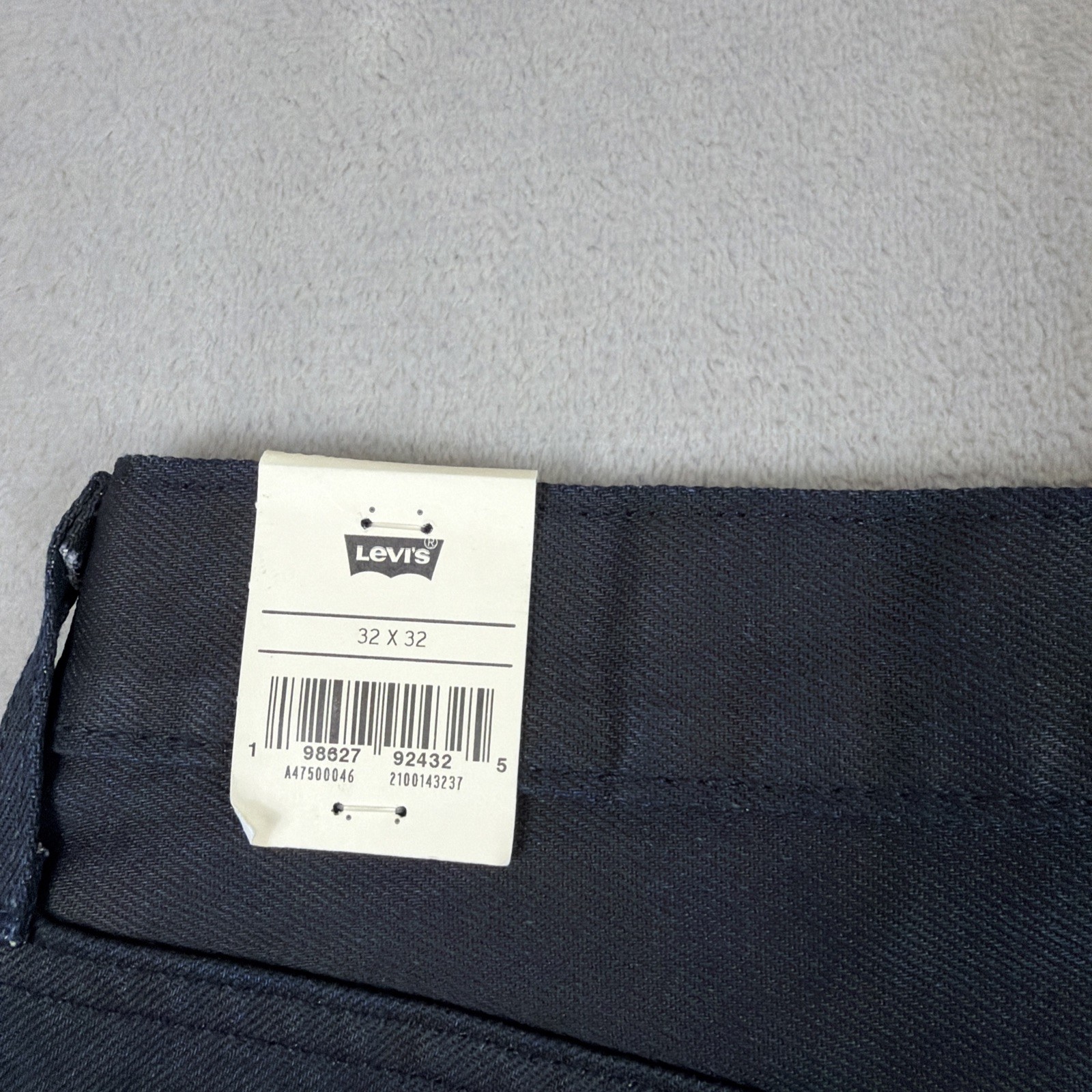 Levi’s Premium 578 Baggy Coated Denim Jeans Men’s Size 32×32 Blue Cotton Y2K