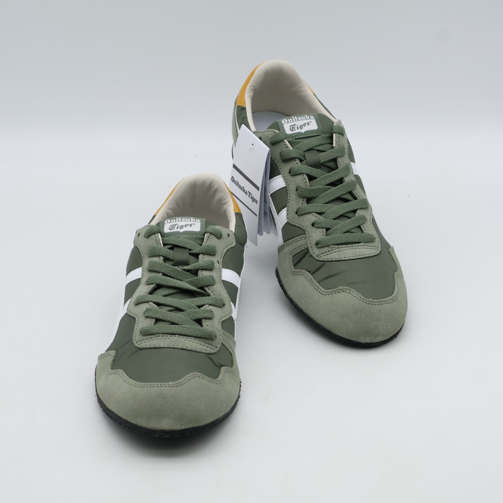 1183B400-304 Onitsuka Tiger SERRANO BURNT OLIVE WHITE (Men’s)