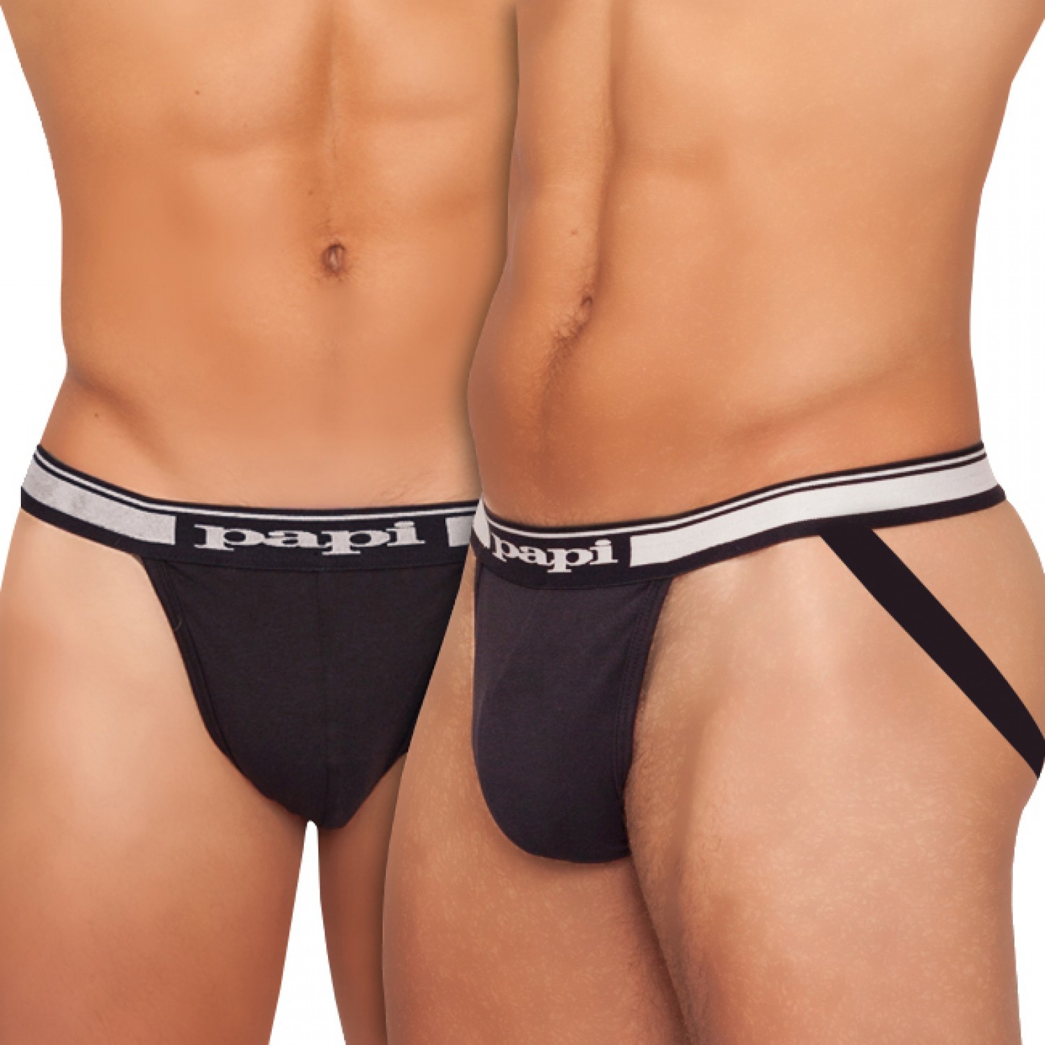 papi Cotton Stretch Jock Strap 2-Pack, STYLE # 980910