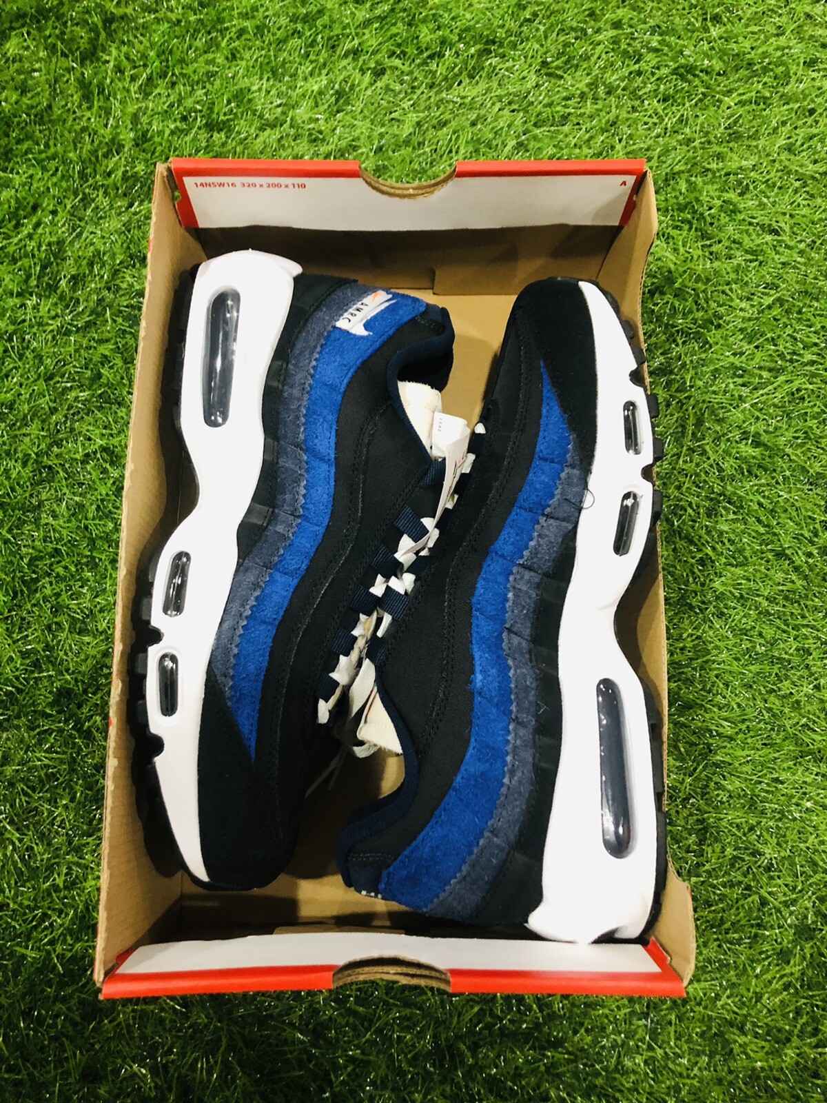 Men’s Nike Air Max 95 SE Running Club Blue and Black Multi Sizes DH2718-001