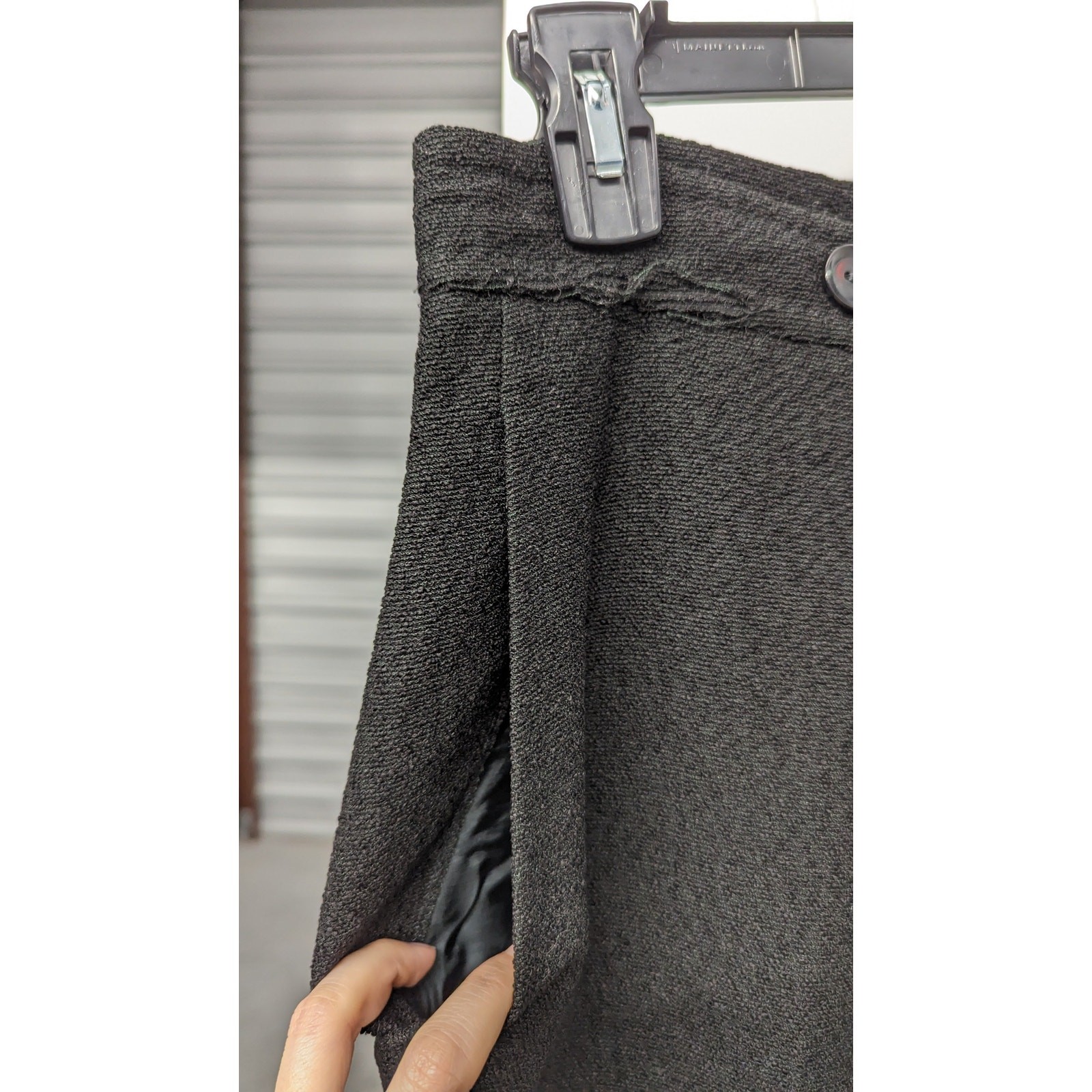MAX MARA Size 8 Pants Bootcut Casual Work Button Zip Fly Seam Pockets
