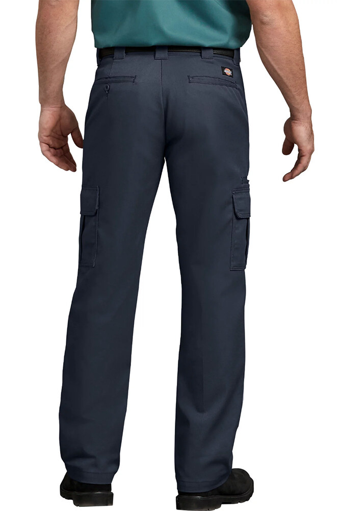 Dickies Mens Flex WP595 Regular Fit Straight Leg Work Uniform Pocket Cargo Pants