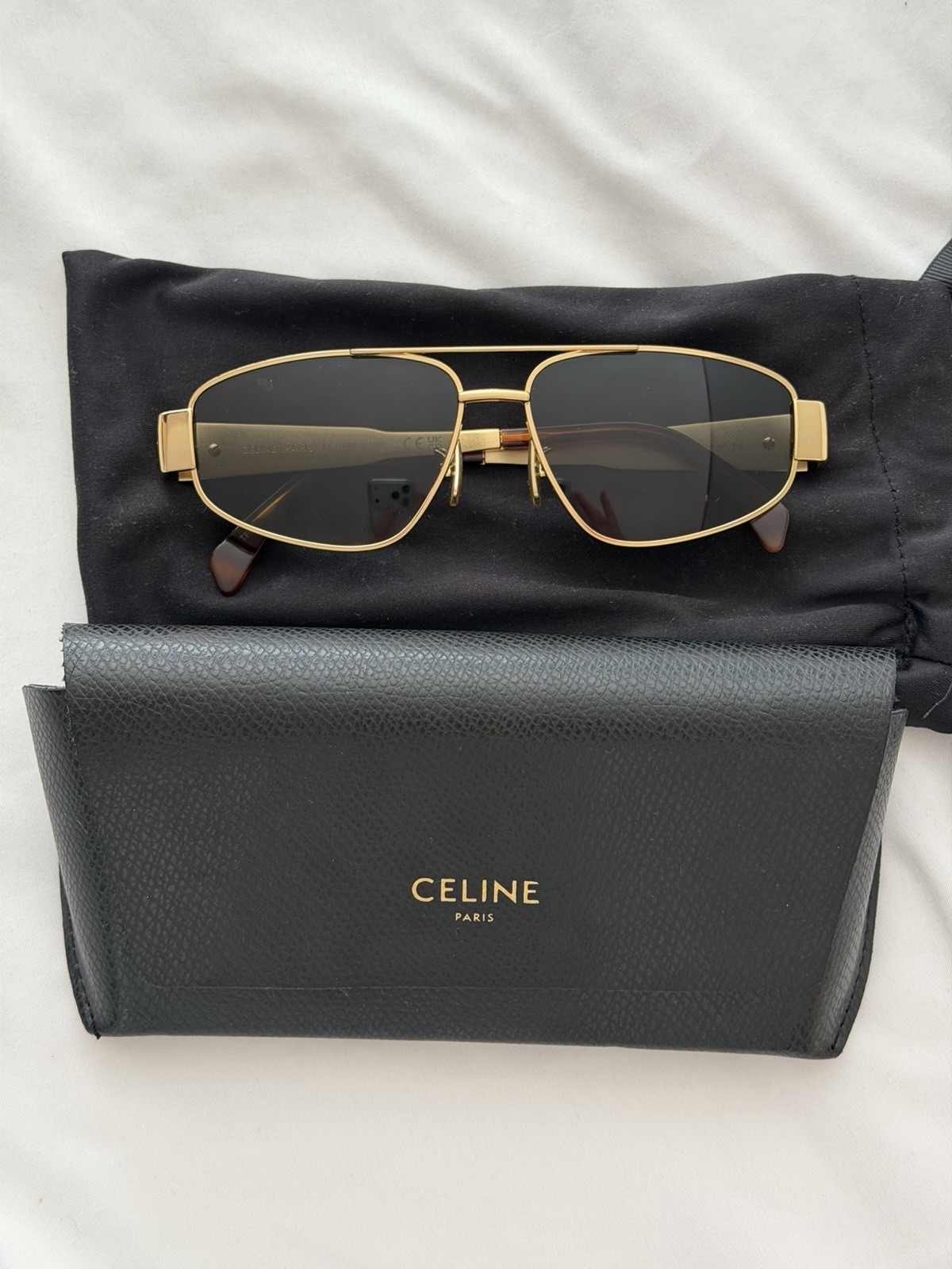 Celine Triomphe Metal Sunglasses