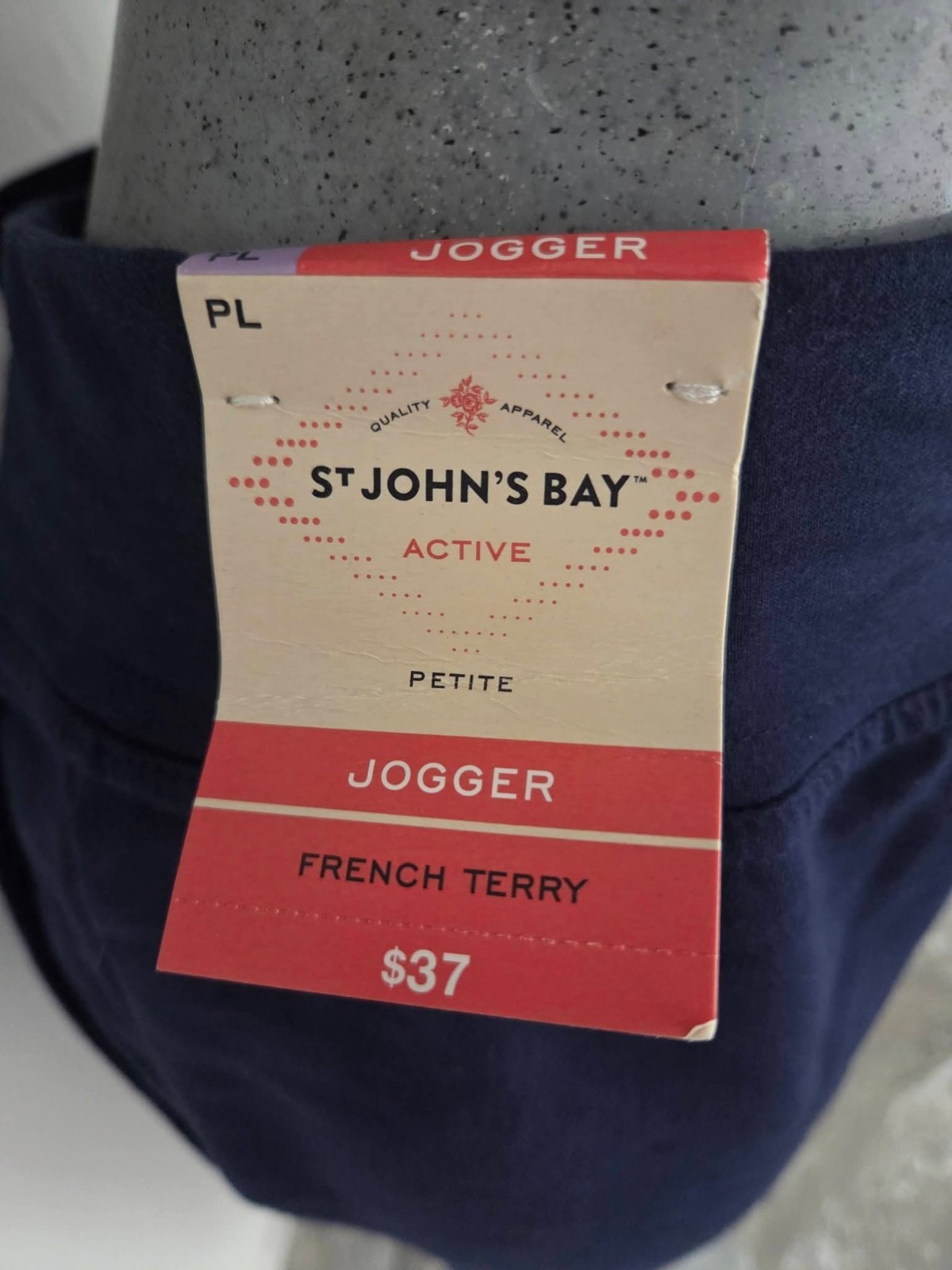 ST JOHN’S BAY ACTIVE PETITE JOGGER●AMERICAN NAVY●DIFFERENT SIZES AVAILABLE!