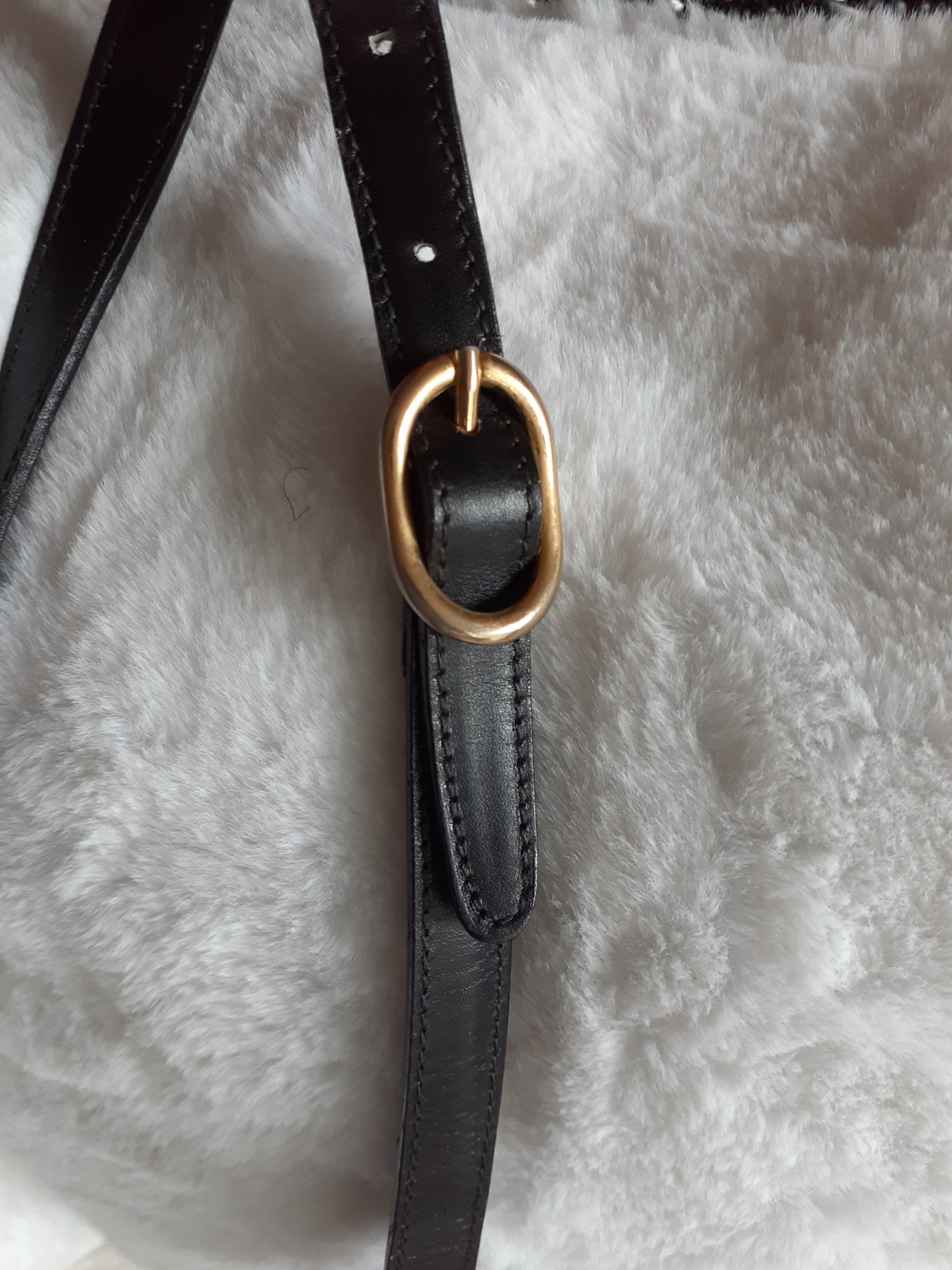 Vintage Designer Ophidia Gucci Crossbody Black W/ Web Sherry Line Pre-Owned Fair