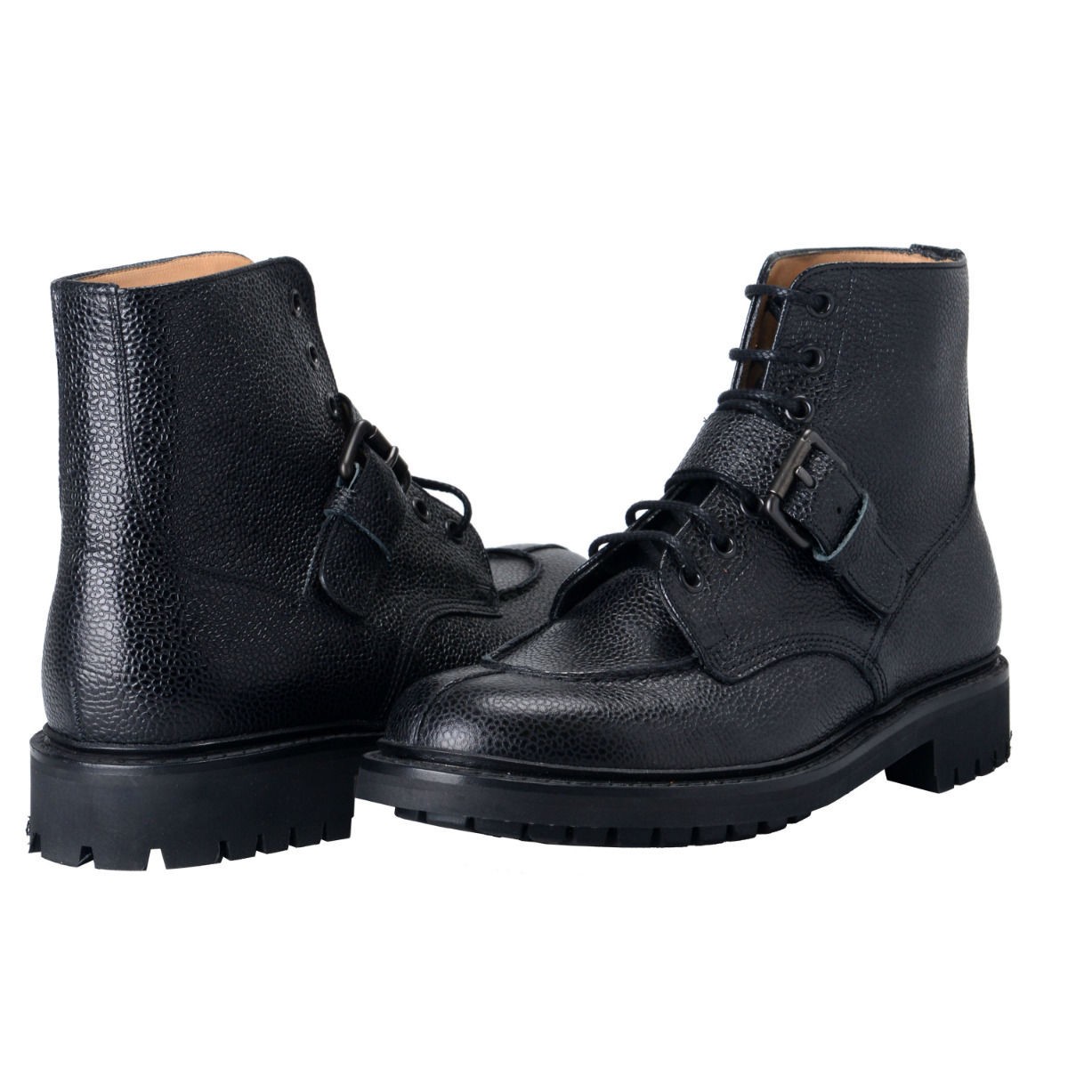 Church’s English Shoes Men’s Textured Leather Ankle Boots Shoes 7 8 9 10 11 12