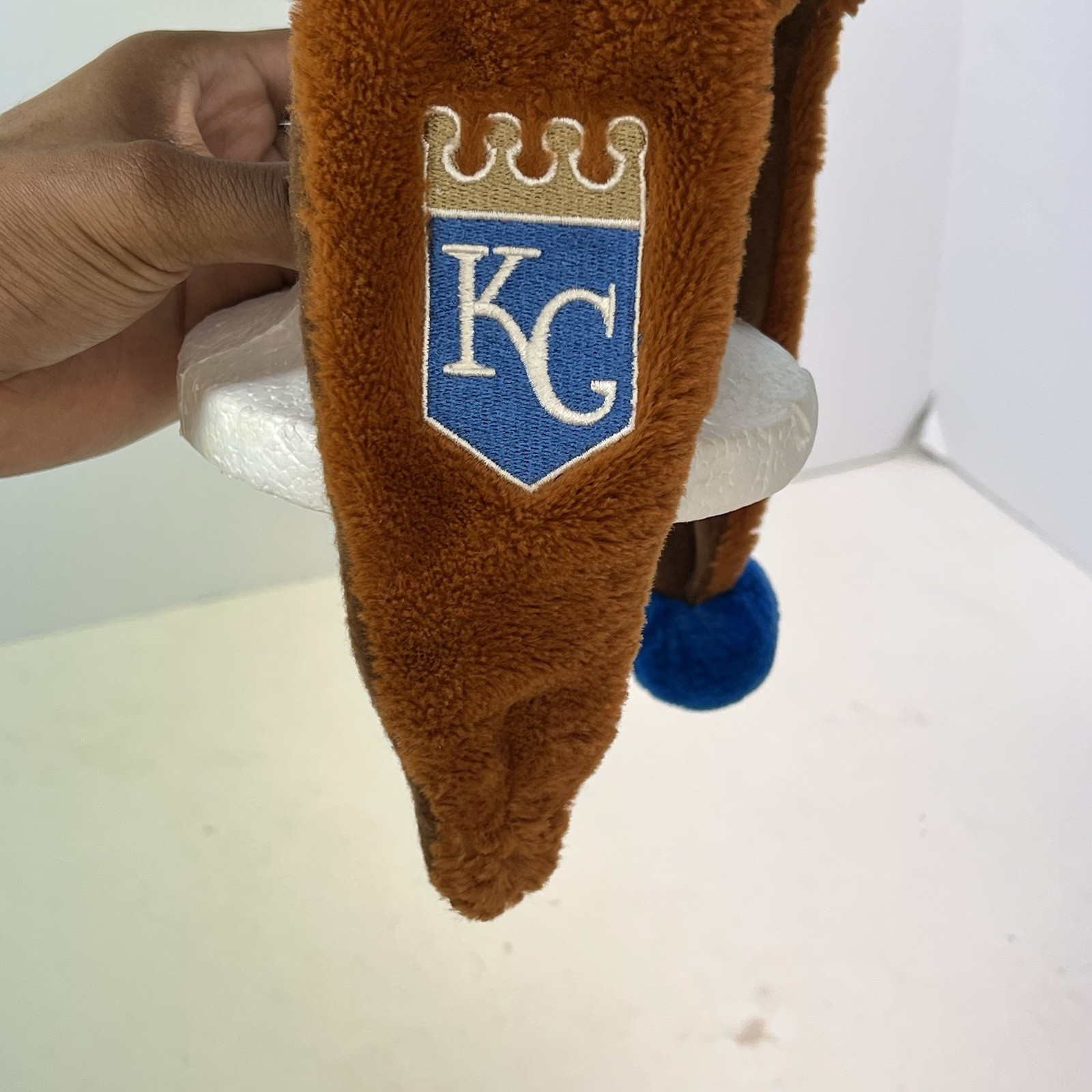 Kansas City Royals Sluggerrr MLB Hat Beanie Cap Baseball FOCO