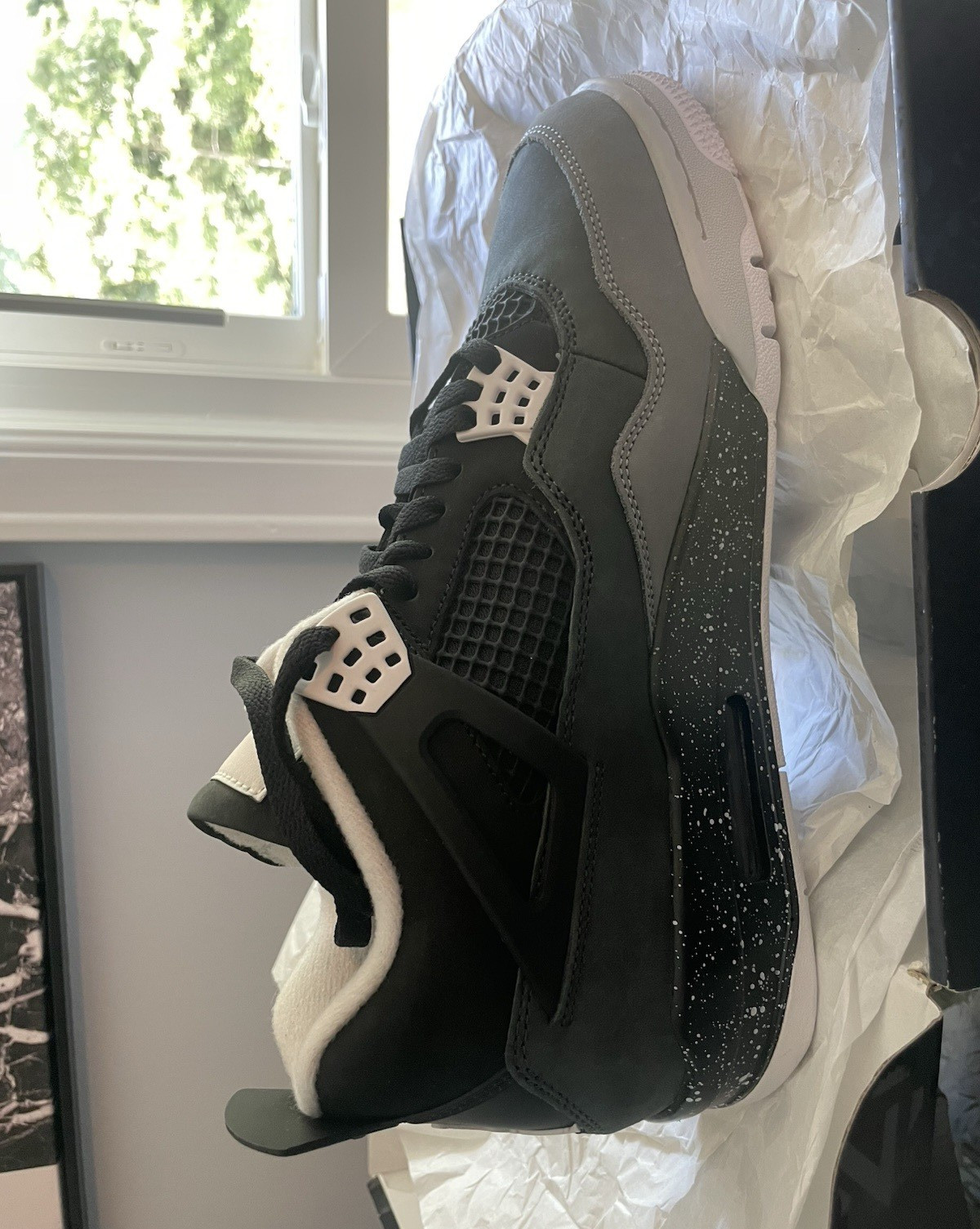 Jordan Air Jordan 4 Retro “Fear” 2024 Black/White/Anthracite FQ8138-002