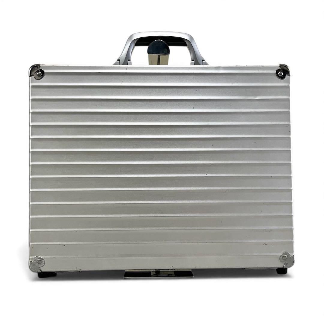 [Rare] RIMOWA Topas Attache Case, Aluminum, Silver