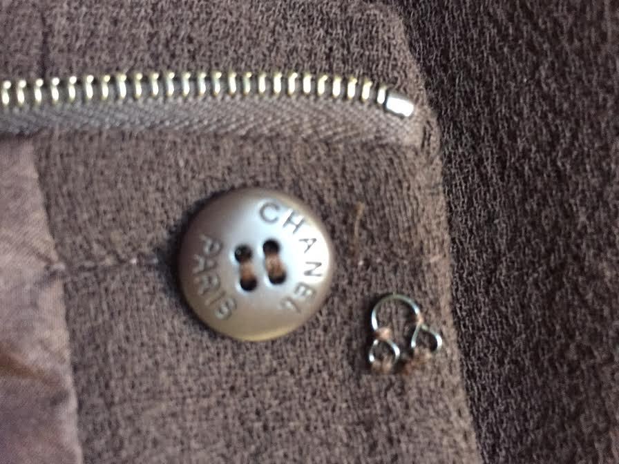 CHANEL FOR BERGDOORF GOODMAN SUIT PANTS/SLACKS Sz EU 36, US 4 / 6