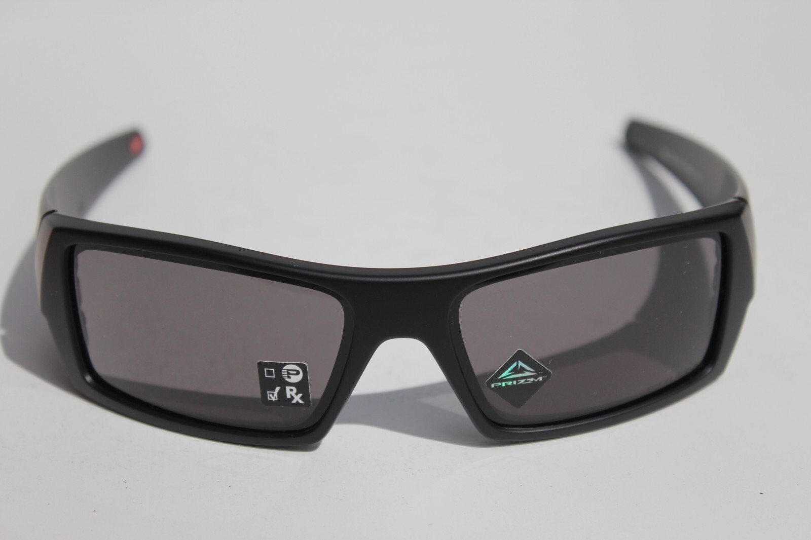 OAKLEY Gascan Sunglasses Matte Black/Prizm Grey SI USA FLAG RARE NEW OO014-79