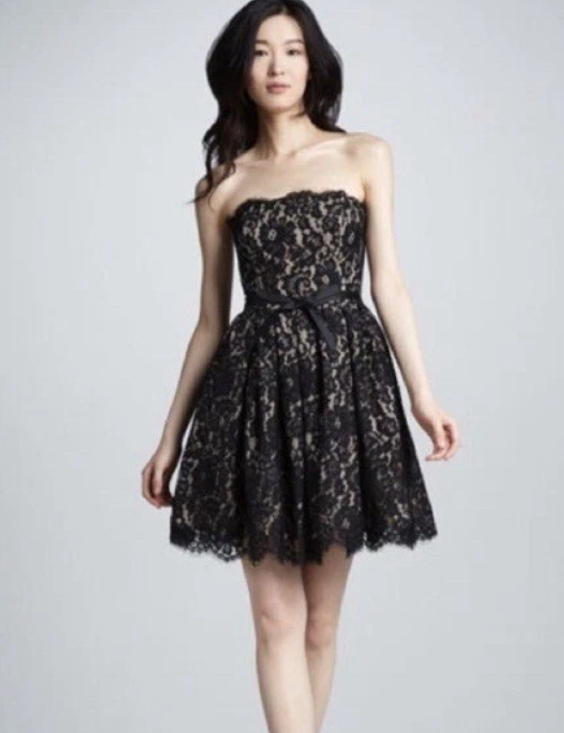 NWT Stunning Robert Rodriguez for Target Black Lace Cocktail Dress Size 12