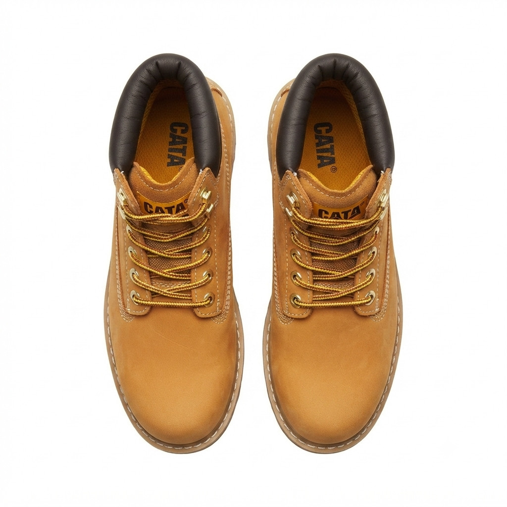 8601 Men’s work boots for men non slip rubber water resistant construction
