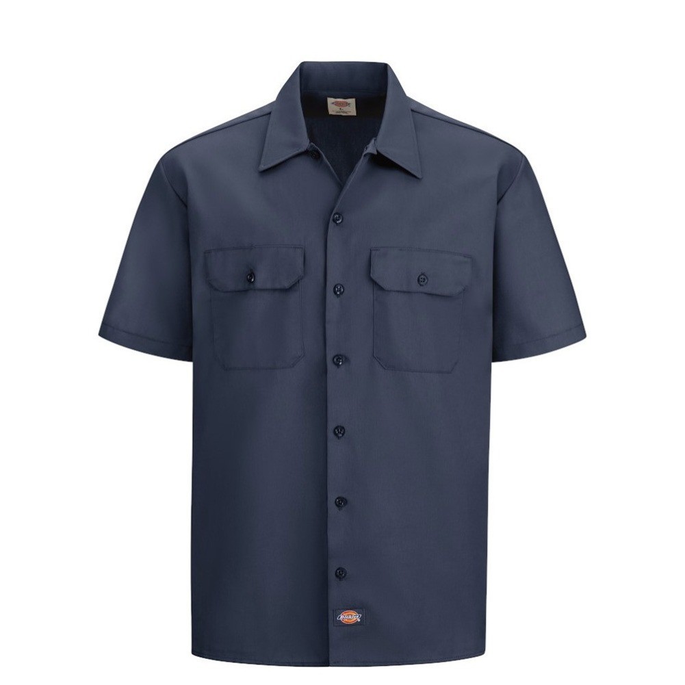 Dickies Men’s 1574 Short Sleeve Casual Original Fit Button Up Work Shirt