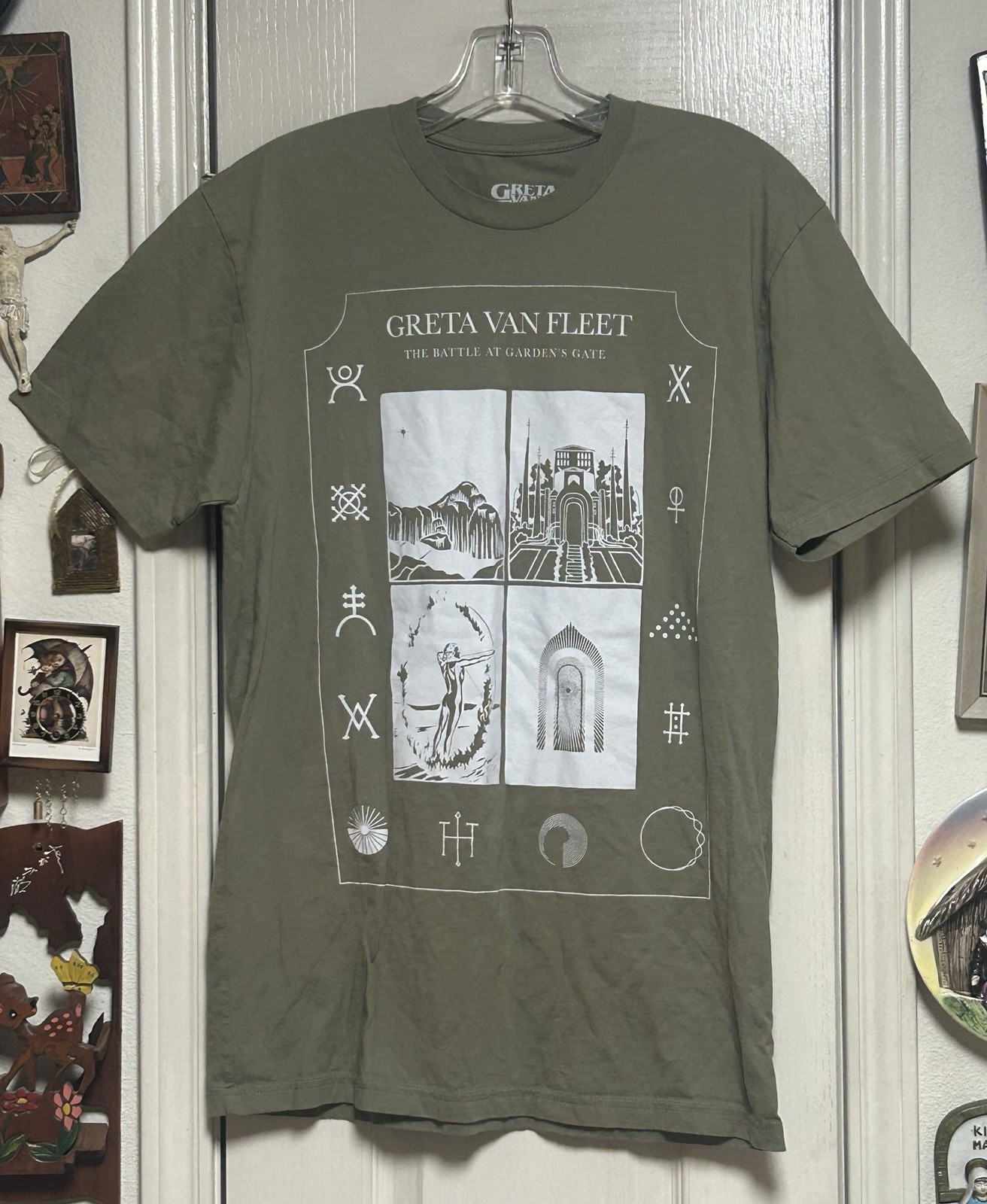 GRETA VAN FLEET -THE BATTLE AT GARDEN’S GATE 2021 M T-Shirt
