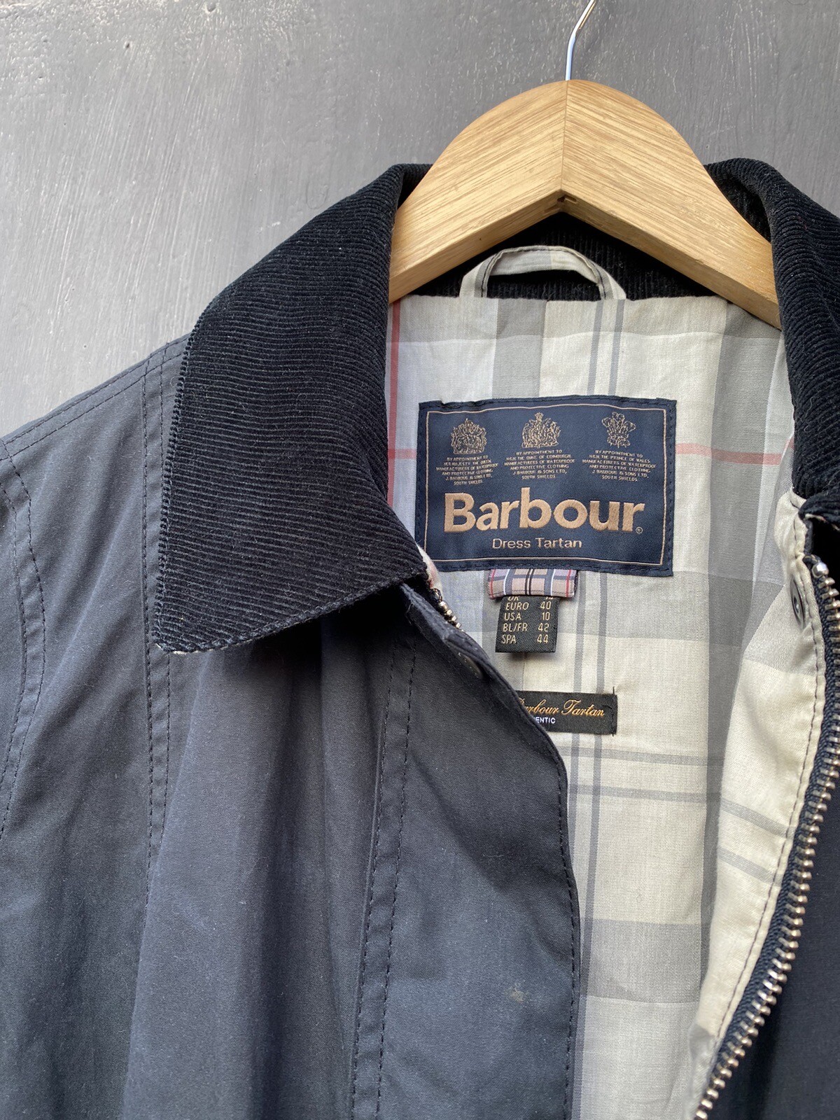 Barbour Iona Wax Jacket Size Uk14