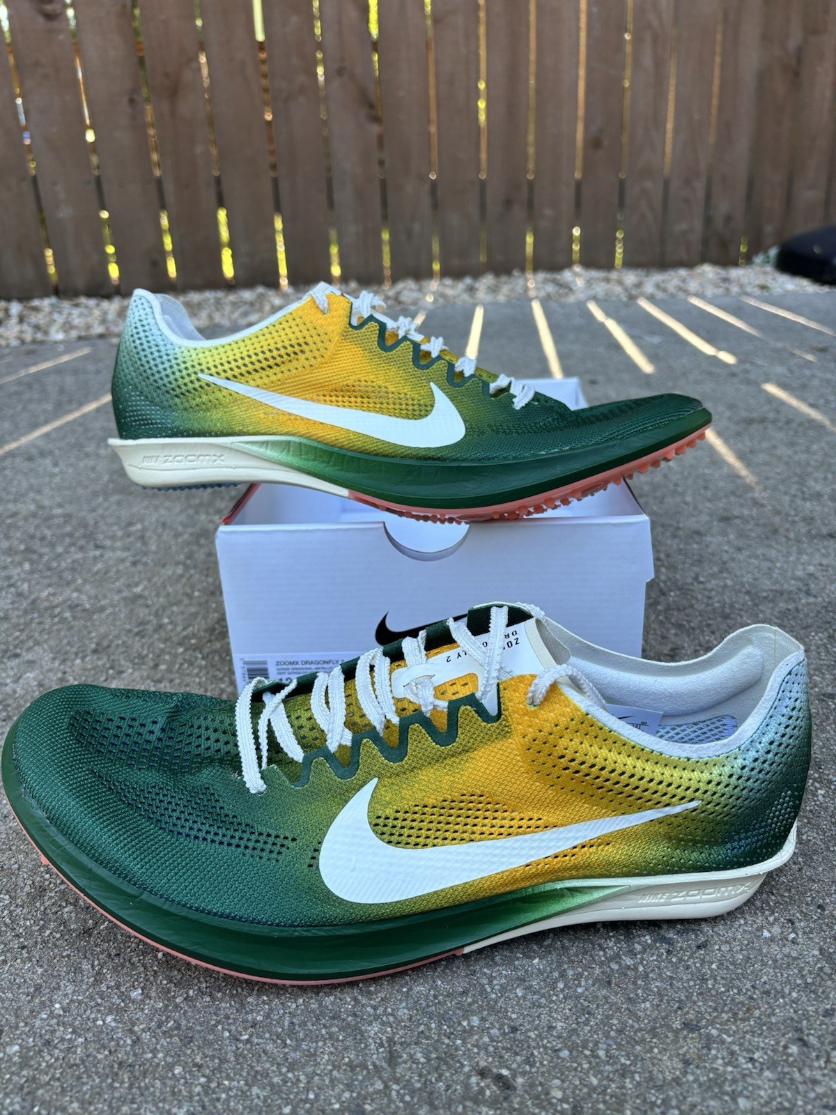 Nike ZoomX Dragonfly 2 Steve Prefontaine Track Spikes Mens Size 12 IB7724-341