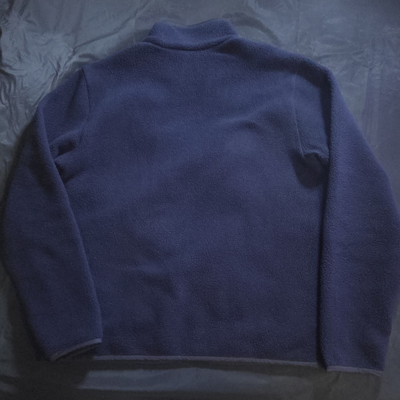 NORSE PROJECTS The Frederik Tab Series Fleece Jacket Navy Blue Size Medium