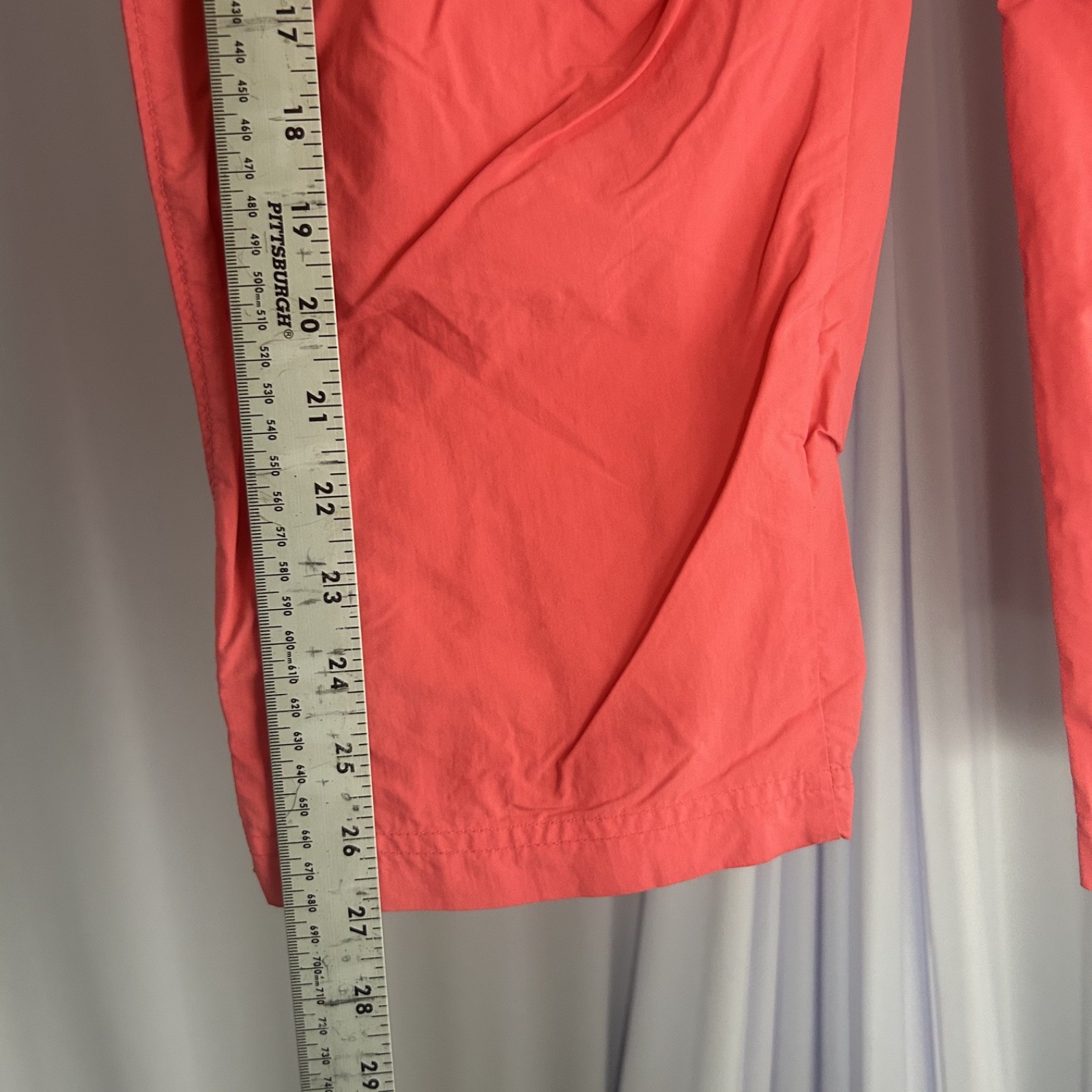 Columbia PFG Sz XS Suncast Capri Pants Nylon Omni Shade Coral Outdoor