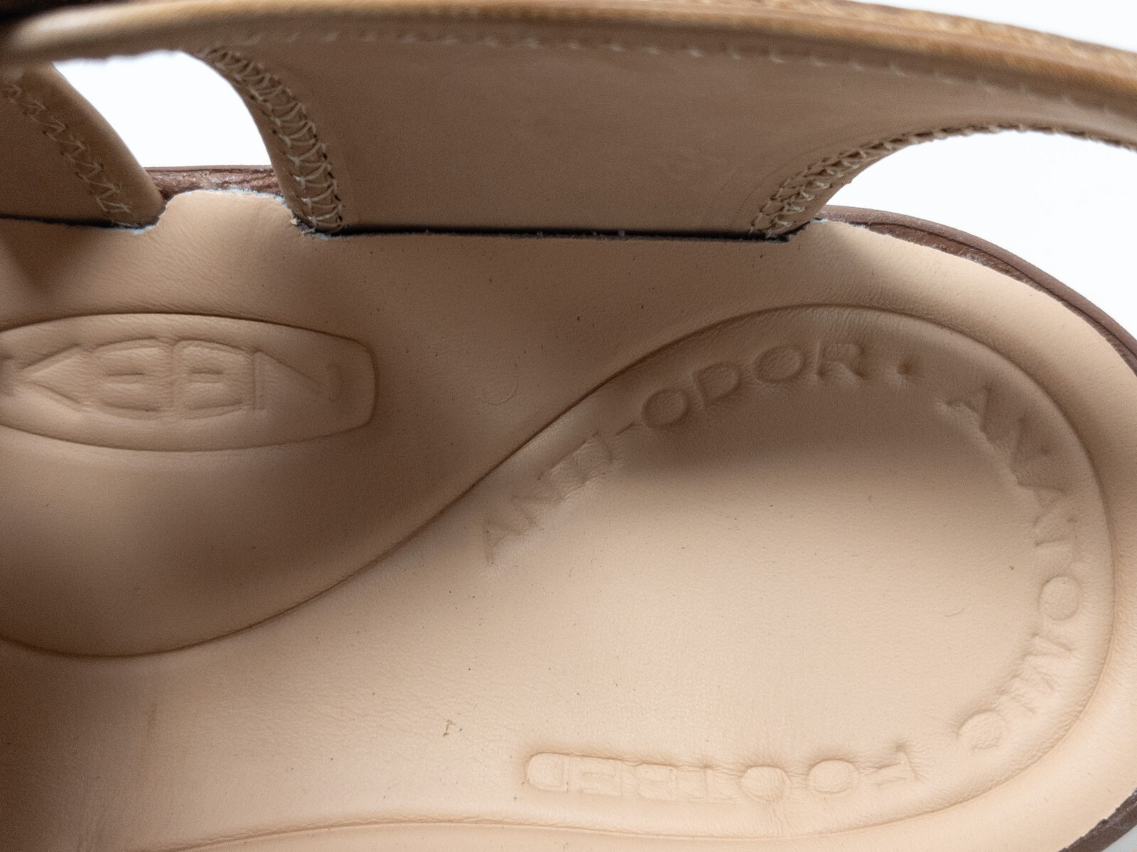 Keen Newport H2 Leather 20th Anniversary Sandals Natural Tan Brown Men’s
