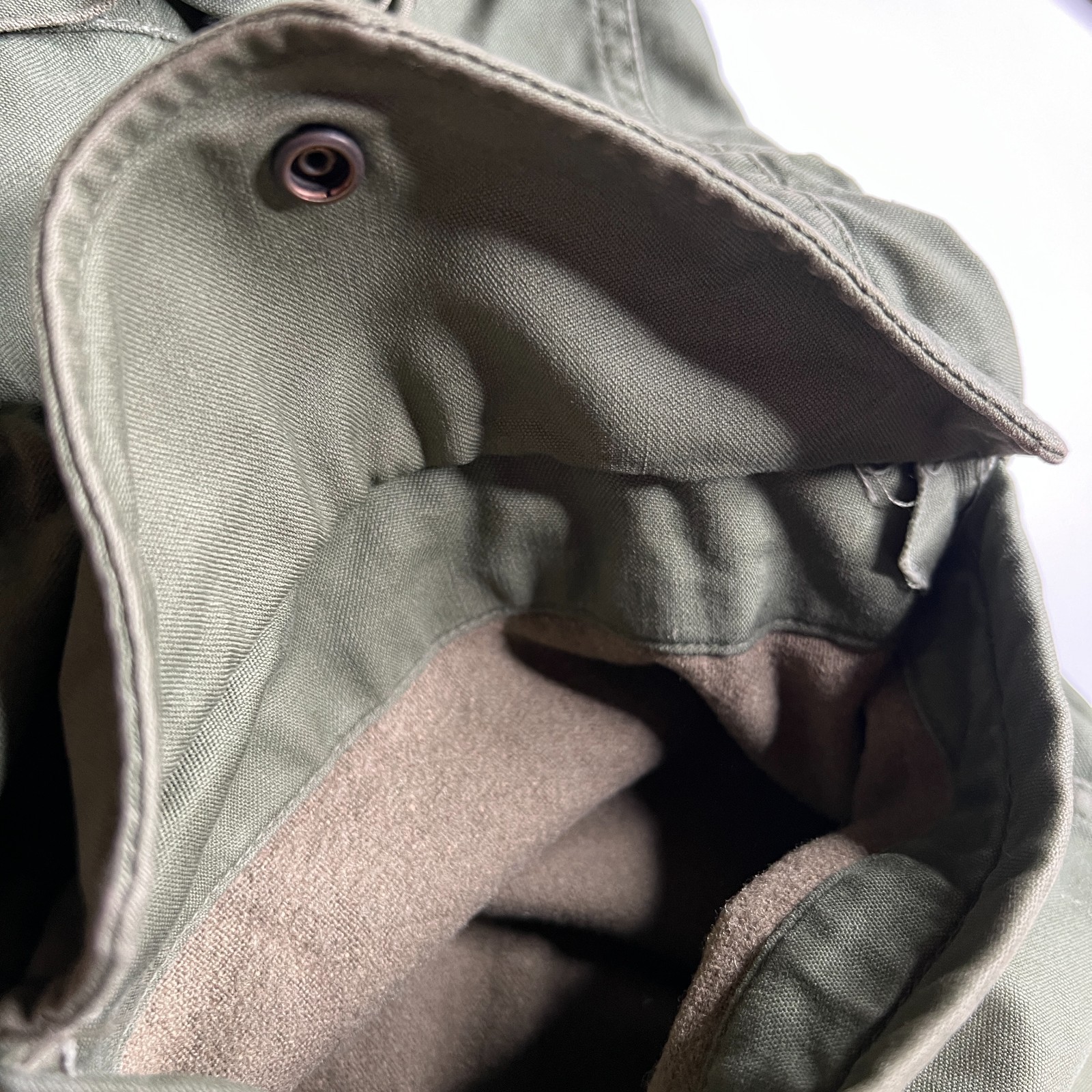 60s Vintage US Army M51 Field Jacket 8405-255-8589 Korean War Era Talon Zipper