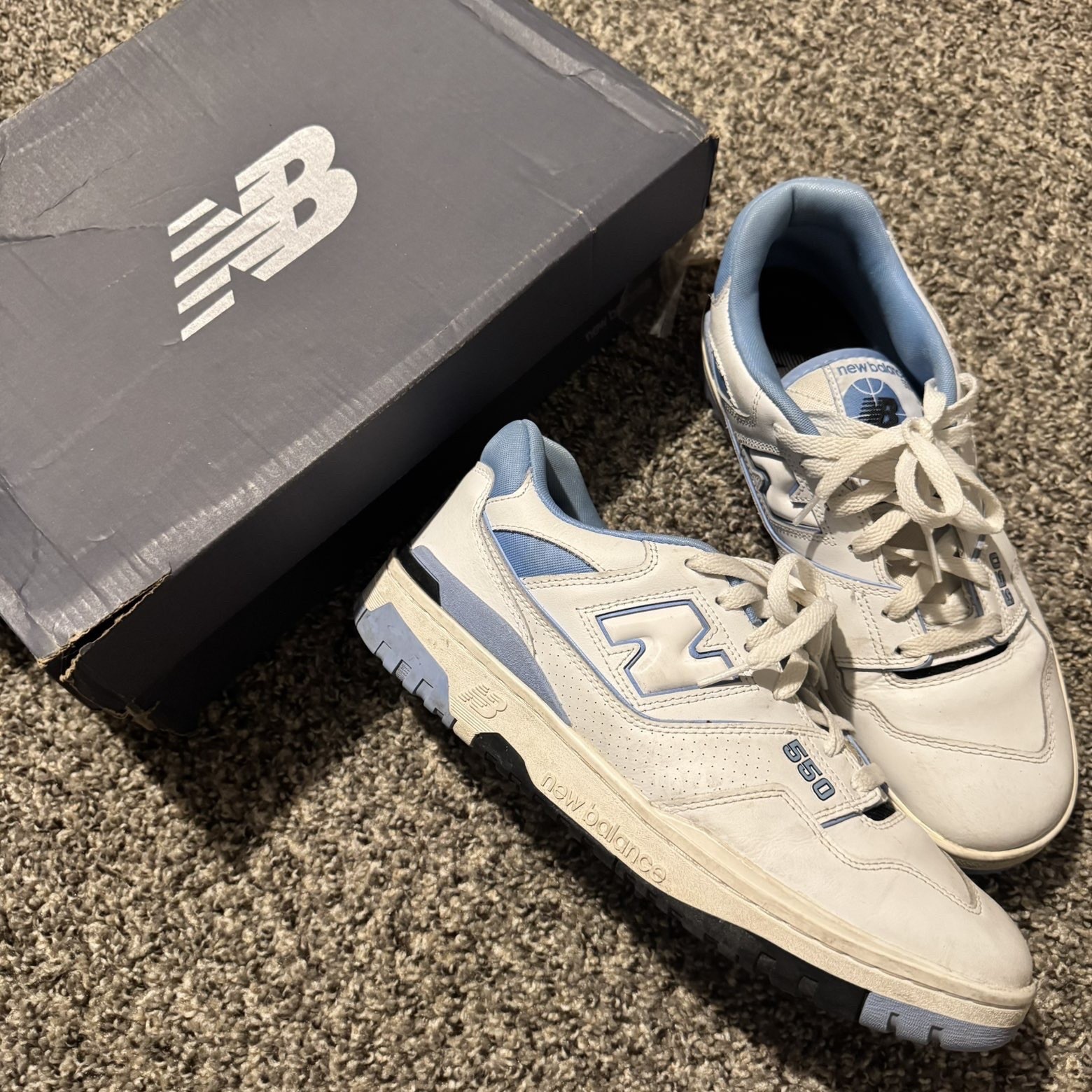 Team Carolina Blue 550 Size 11