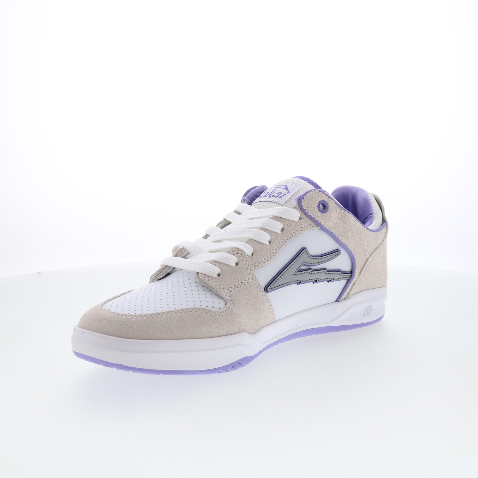 Lakai Telford Low Mens Gray Suede Lace Up Skate Inspired Sneakers Shoes