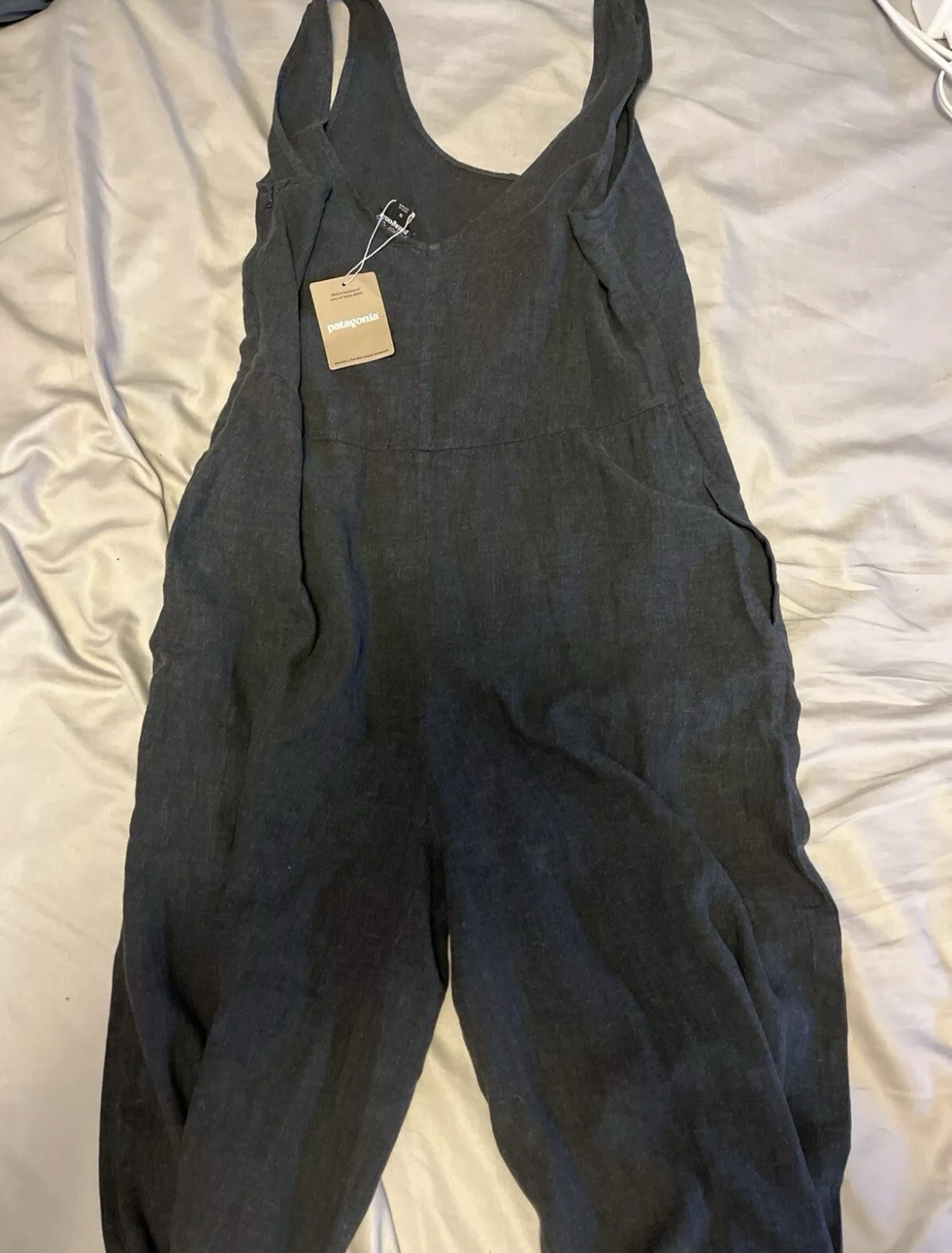 New! Patagonia Women’s Garden Island Jumpsuit Ink Black NWT $140