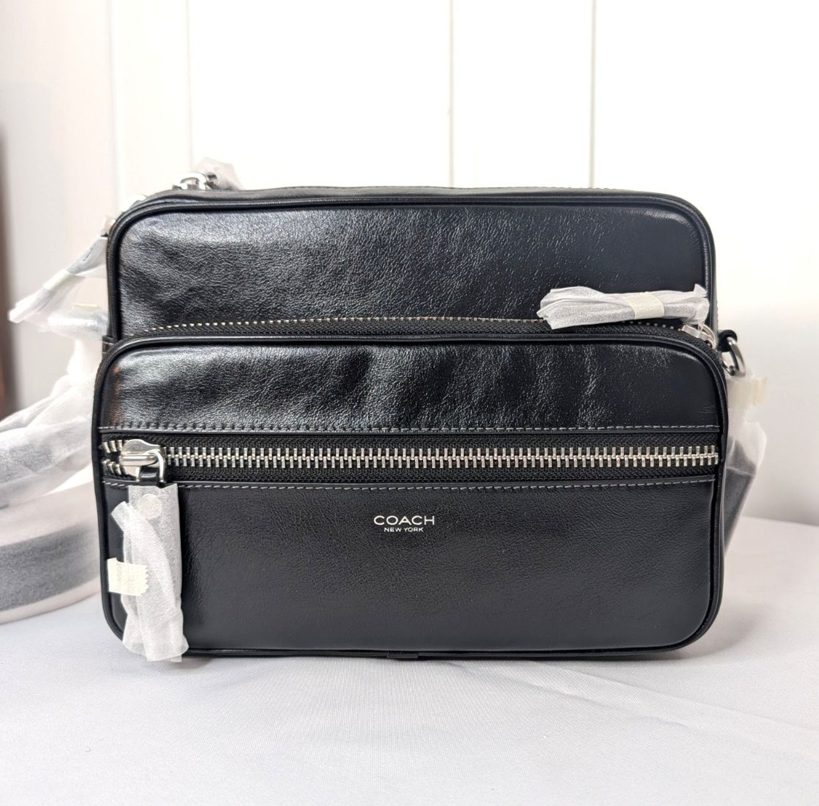 Coach Dakota Crossbody CDS83 – Black Leather, Unisex, NWT