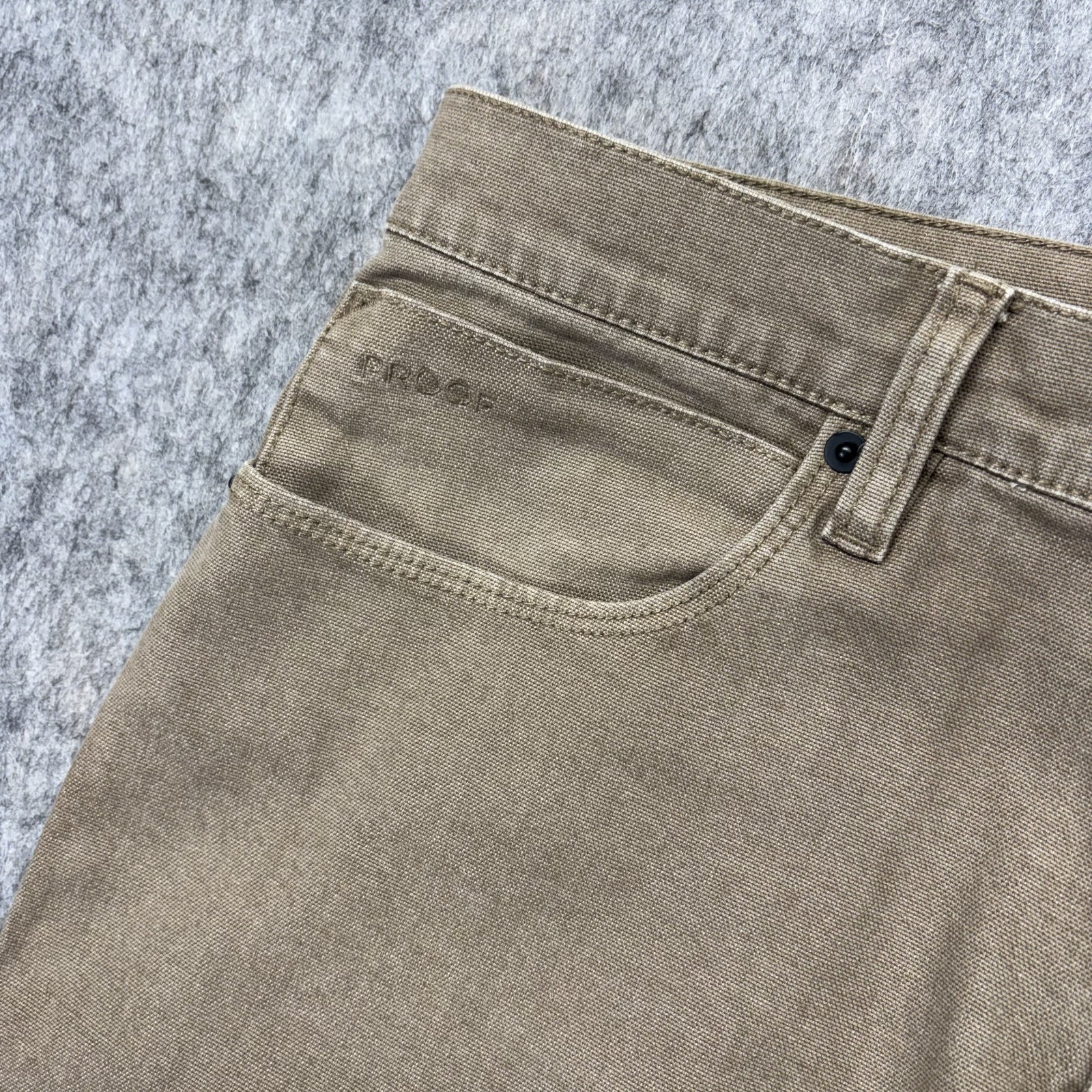Proof Rover Pants Straight Men’s 33×30 (33×29) Tan Brown Huckberry P-530009