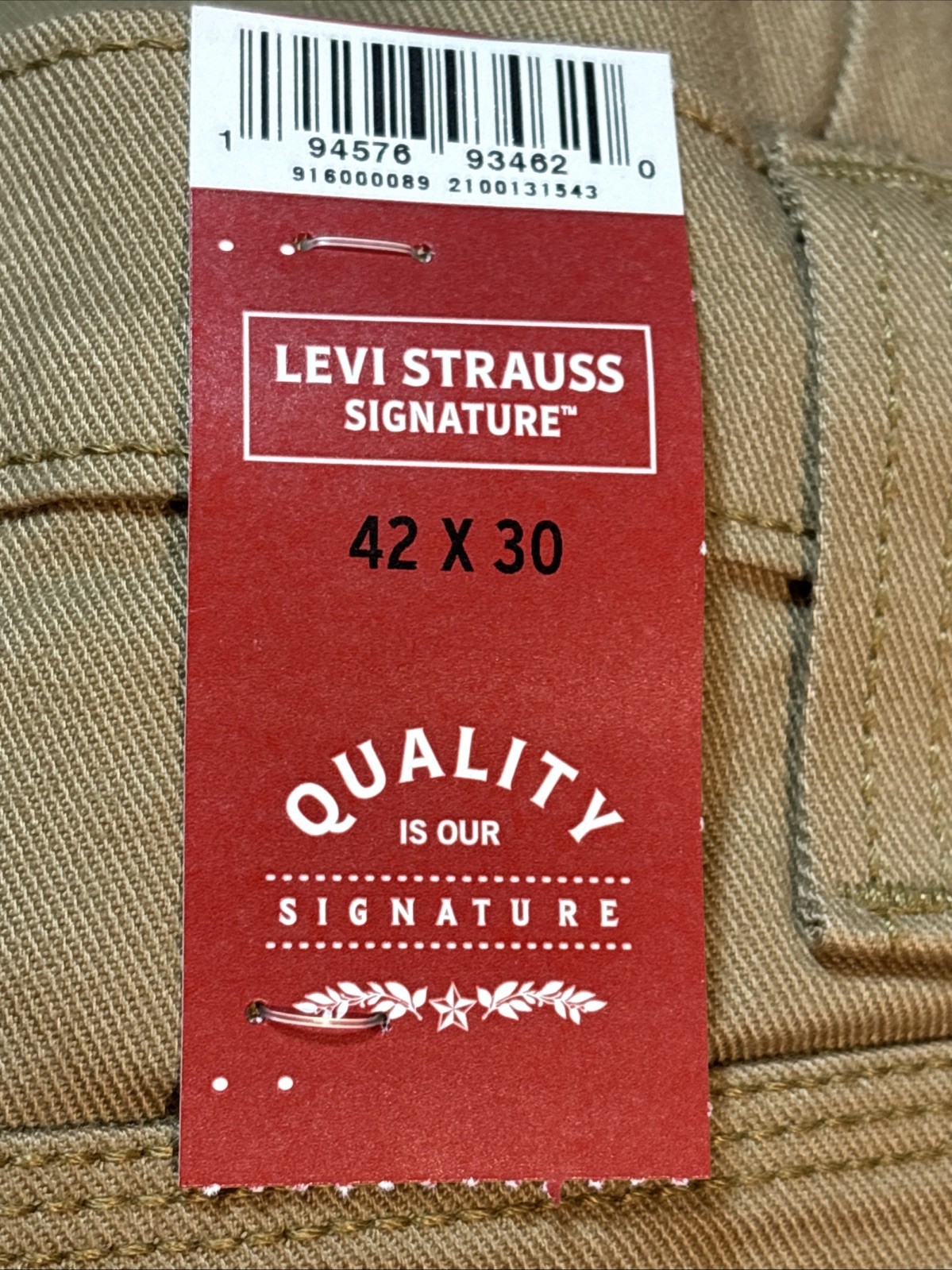 Levi’s Strauss Signature Workwear Carpenter Canvas 42×30 (actual 42×29 1/2) NWT