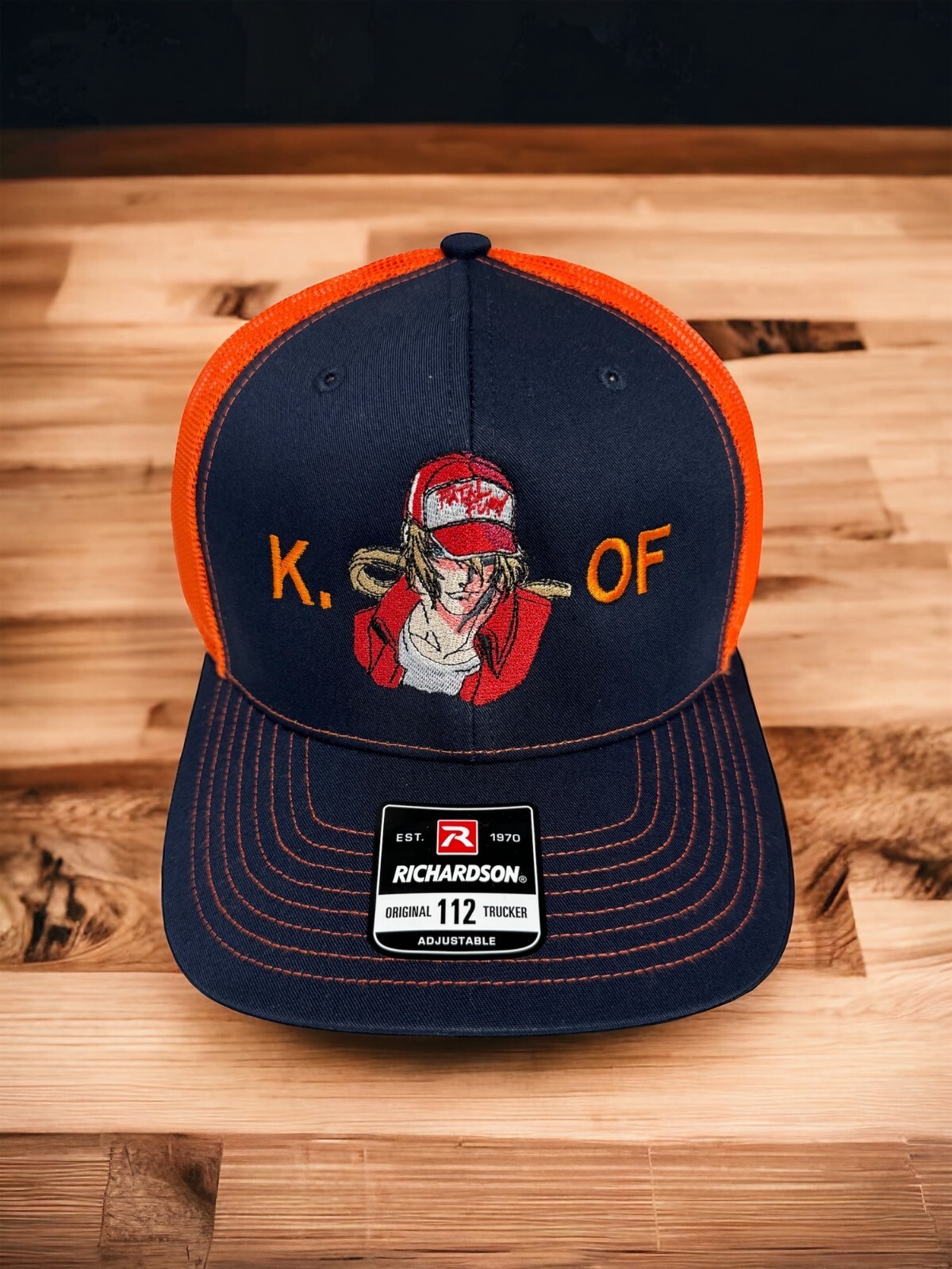 Ink Stitch Richardson 112 Custom Logo Texts Stitching Logo TextsTrucker Caps