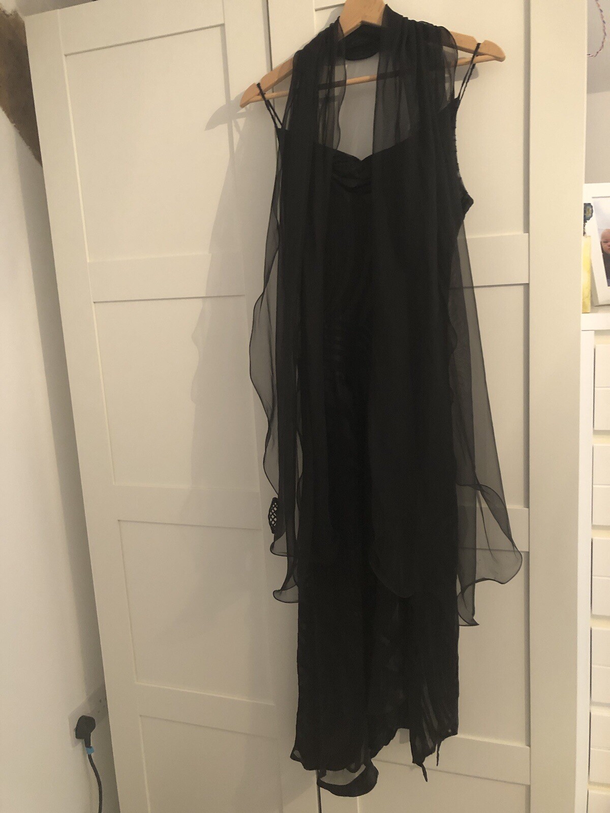 Black Cocktail Dress Debenhams Debut Size 10 Excellent Condition