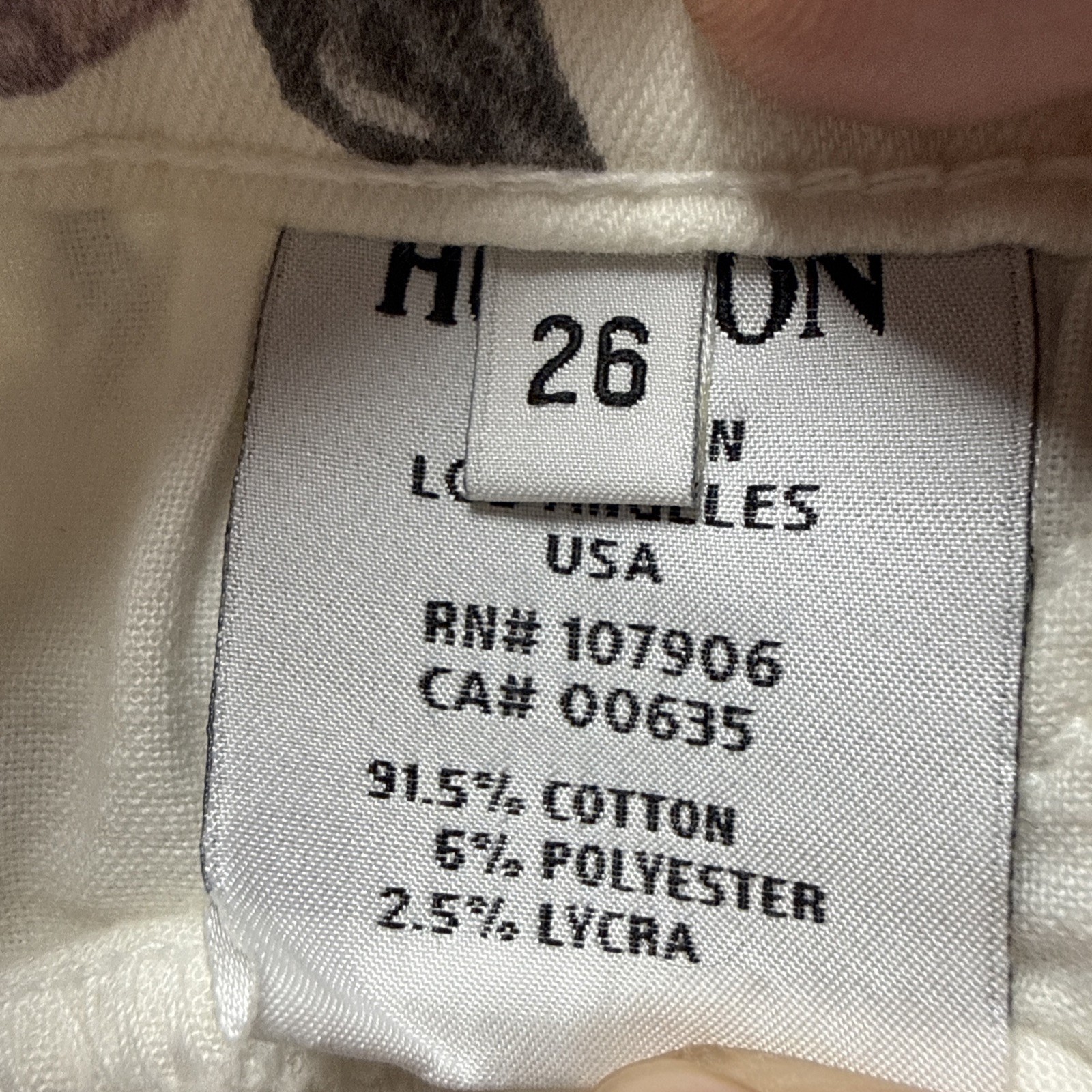 HUDSON Nico MidRise Super Skinny Jeans Suay Pink Floral Print Ankle Size 26