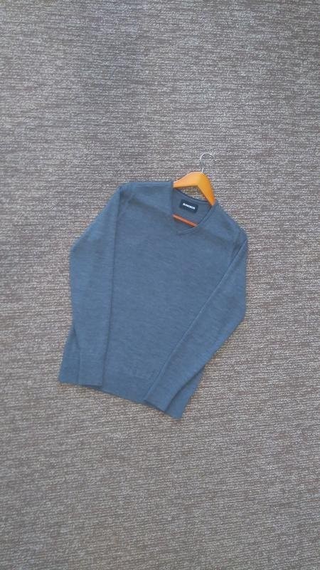 Men Bonobo Jeans Sweater Grey Wool 36 / S / 44