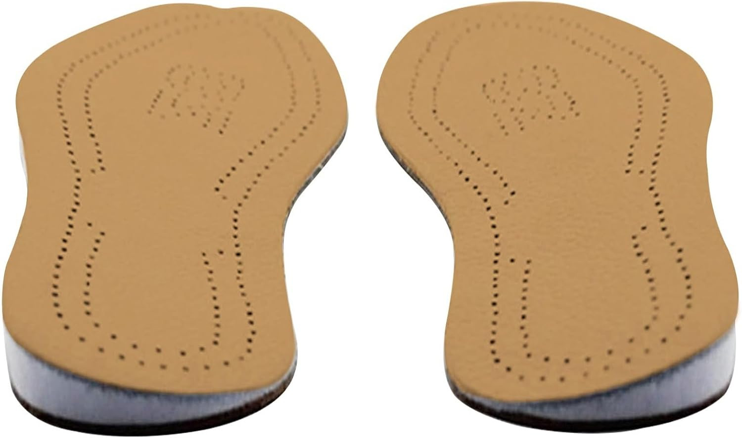 Supination Insoles,O/Xo Leg Orthopedic Corrective Brown Insoles,For Foot