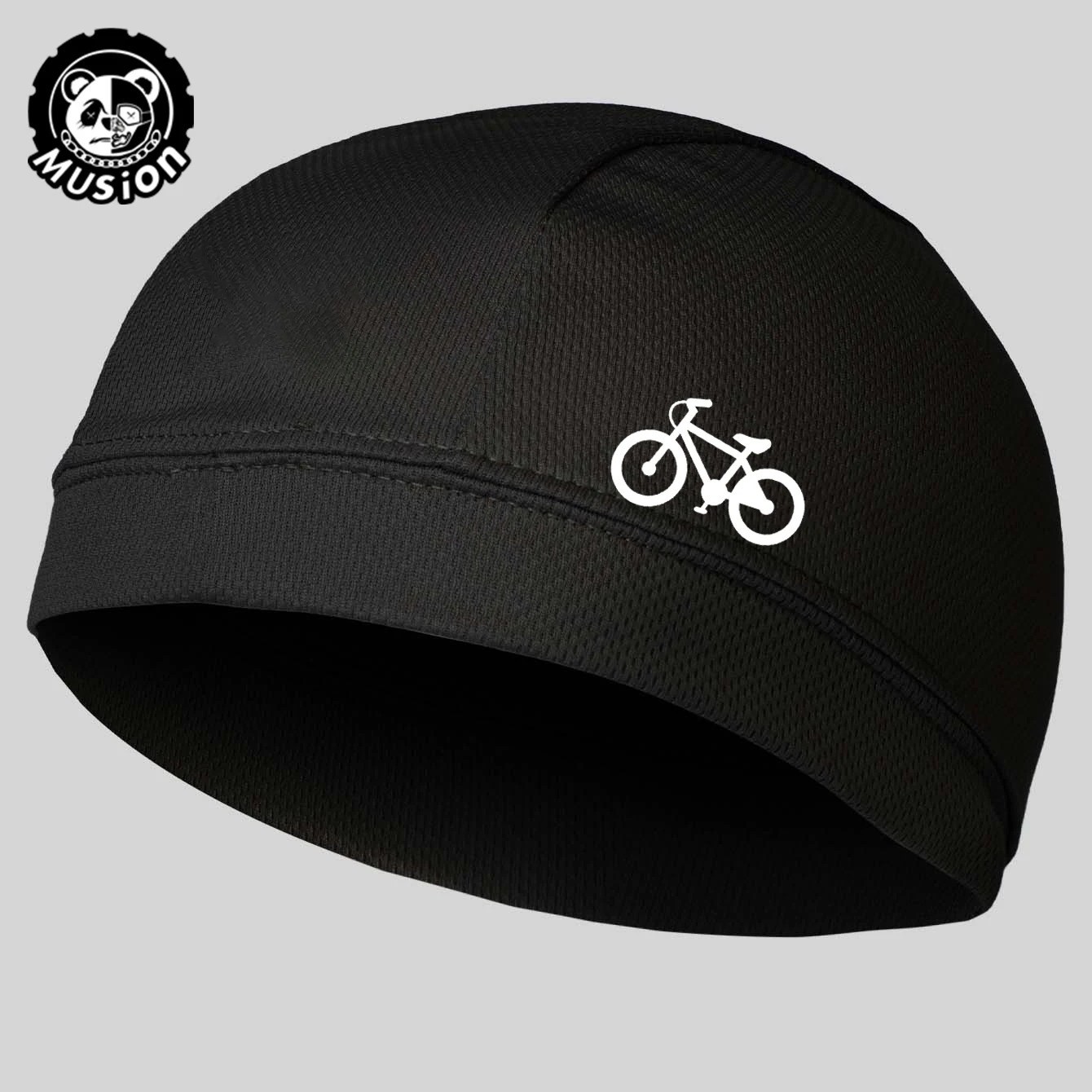 Cooling Moisture Sweat Wicking Dome Skull Cap Helmet Liner Bald Sport Beanie Hat