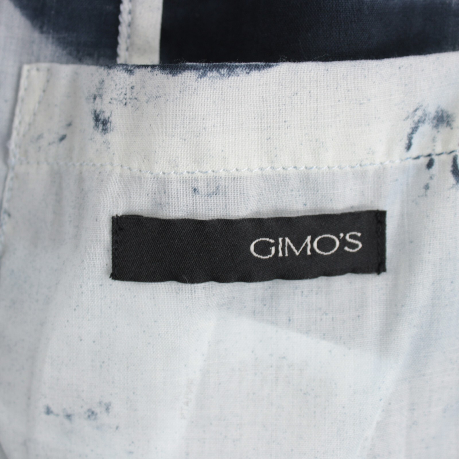 Gimo’s NWT 100% Wool Sport Coat / Soft Jacket Size 52 (L US) In Shades of Blue